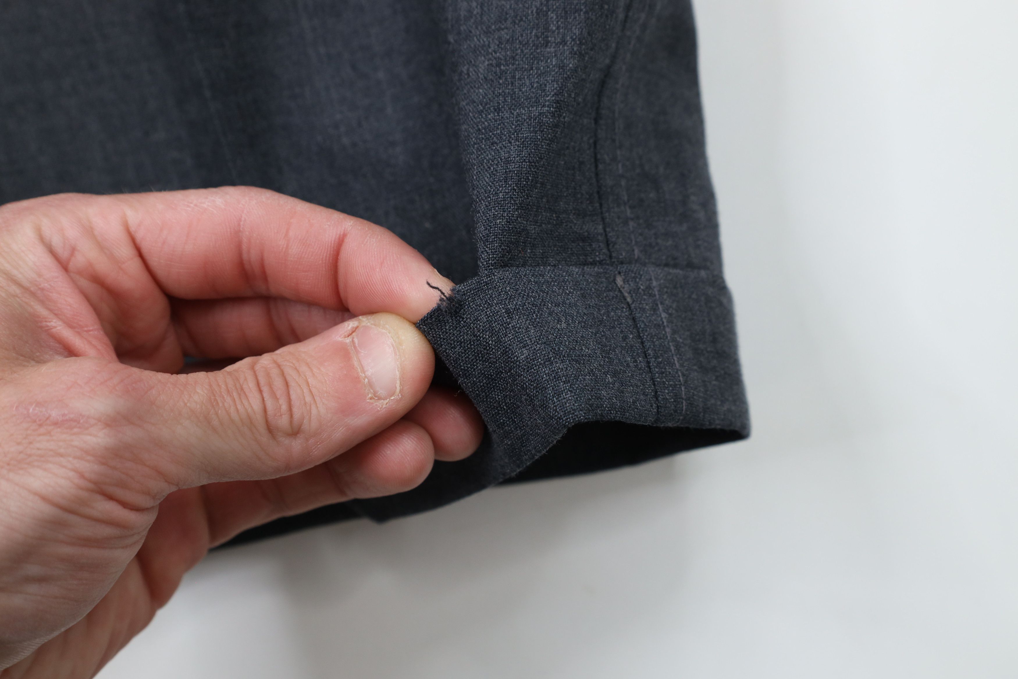 Lands' End × Vintage Vintage 90s Lands End Wool Pleated Cuffed Pants Trousers USA Size US 36 / EU 52 - 7 Thumbnail