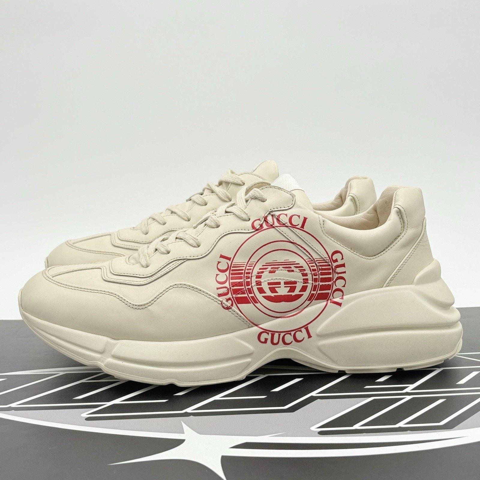 Gucci Gucci Rhyton Interlocking Disk | GREAT CONDITION! Size US 11.5 / EU 44-45 - 1 Thumbnail