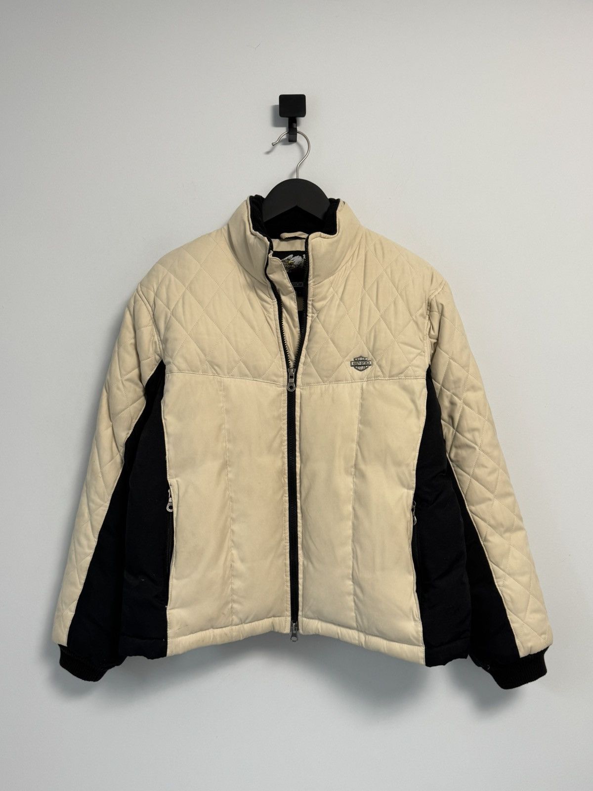 Harley Davidson Haley Davidson Woman's Feather Down Jacket Size L / US 10 / IT 46 - 1 Thumbnail