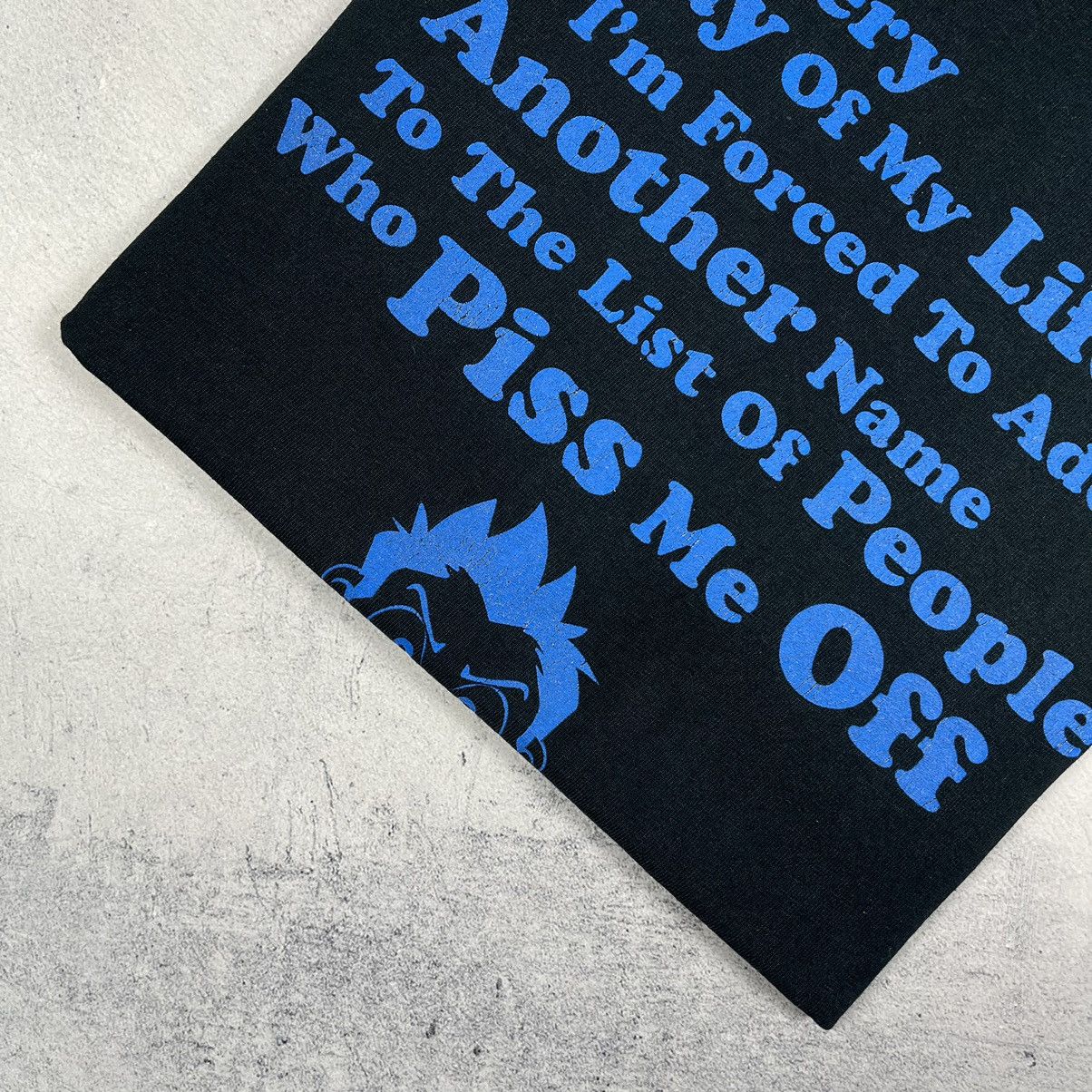 Cartoon Network Vintage Calvin and Hobbes “who piss me off” T shirt 90’s Size US XL / EU 56 / 4 - 16 Thumbnail