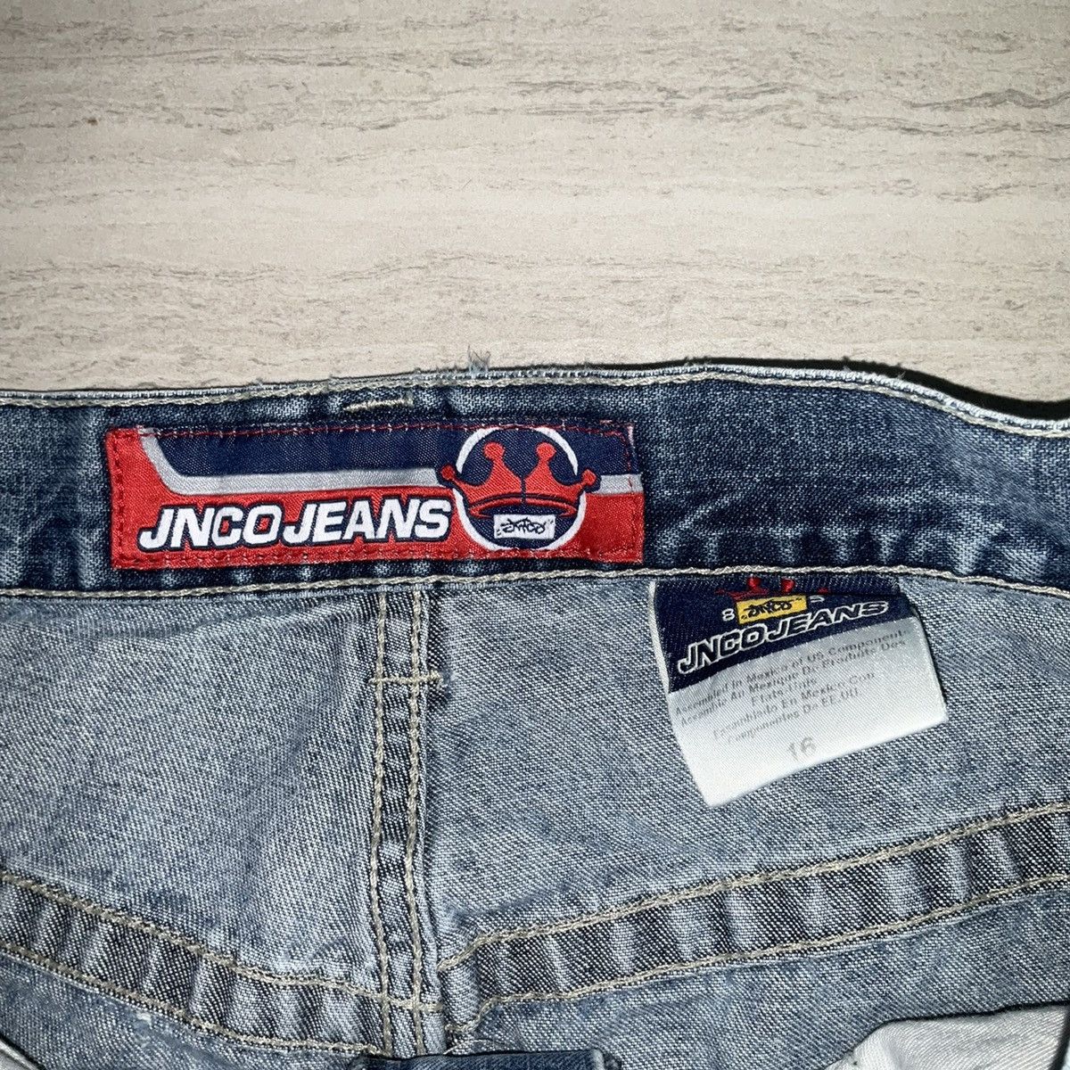 JNCO JNCO Dragon Vintage Denim Size US 29 - 3 Thumbnail