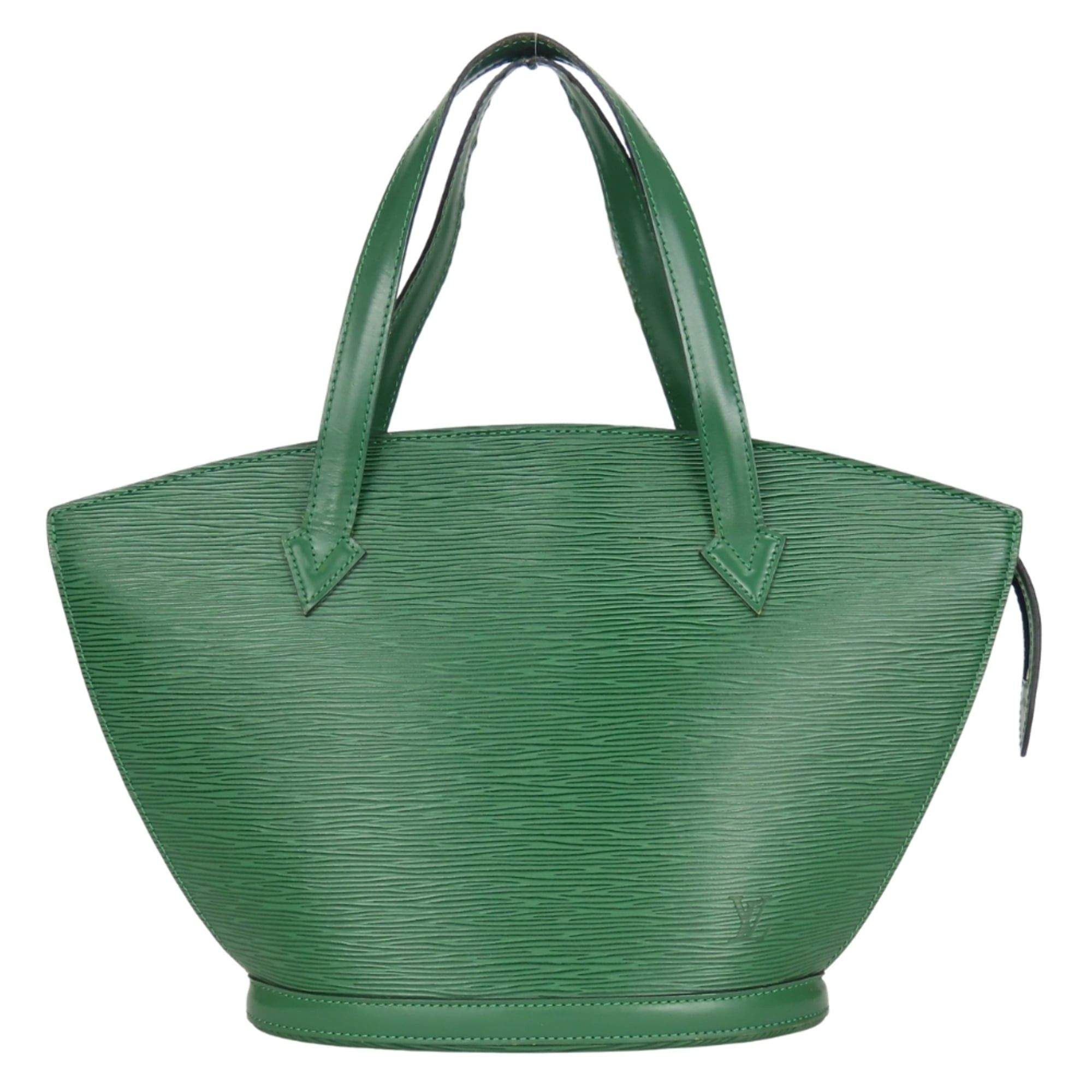 Louis Vuitton Louis Vuitton Saint Jacques PM Tote Bag M52274 in Epi Leather and Borneo Green, Women's LOUIS VUITTON Size ONE SIZE - 1 Thumbnail