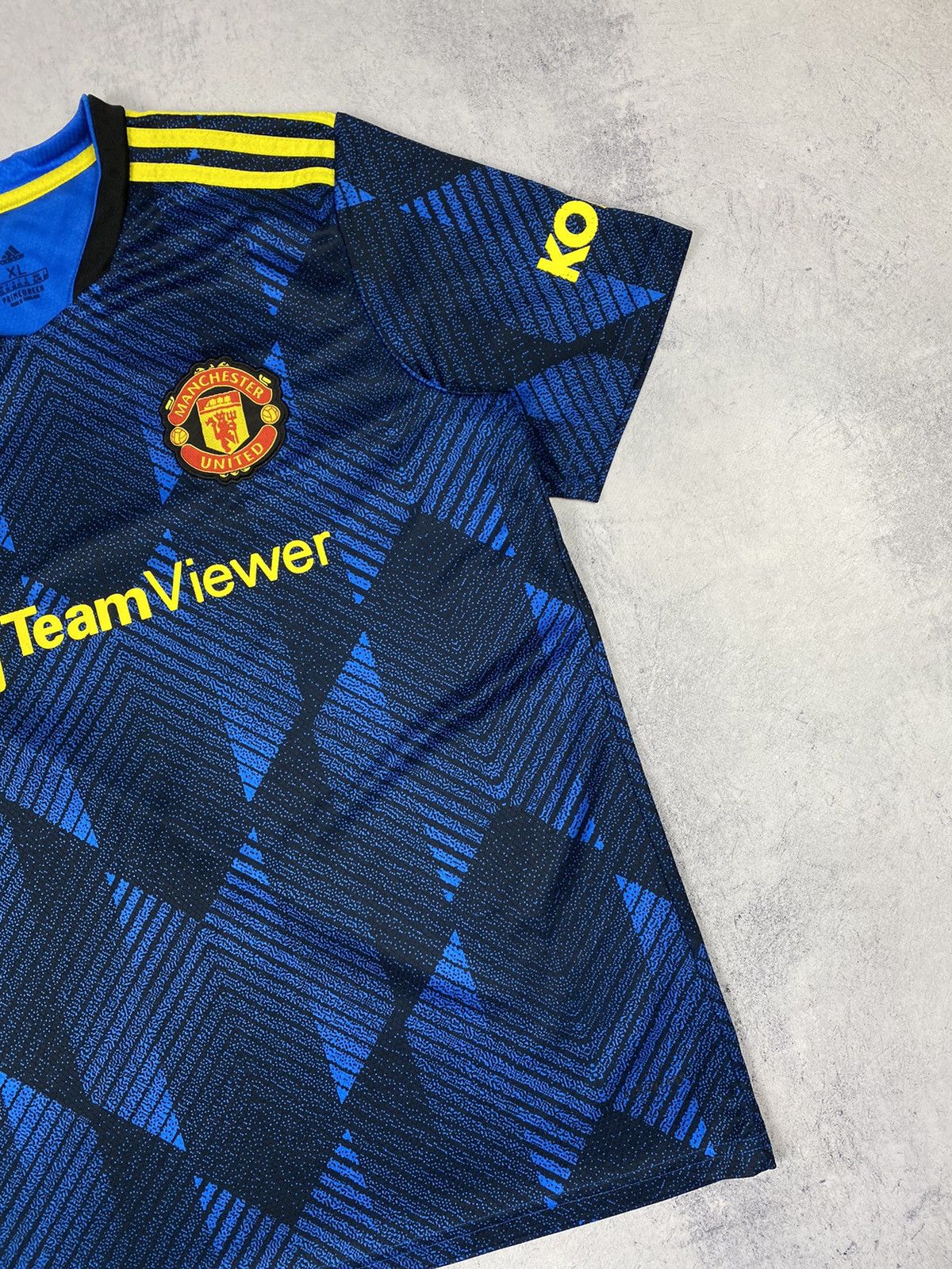 Adidas Adidas Manchester United Soccer Jersey Size US XL / EU 56 / 4 - 4 Thumbnail