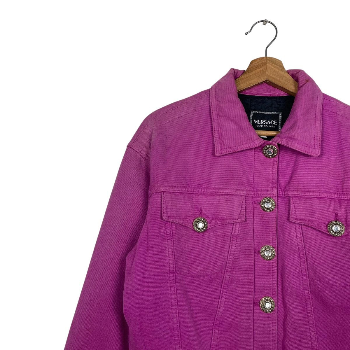 Versace Versace Jeans Couture Denim Jacket Size M / US 6-8 / IT 42-44 - 6 Thumbnail