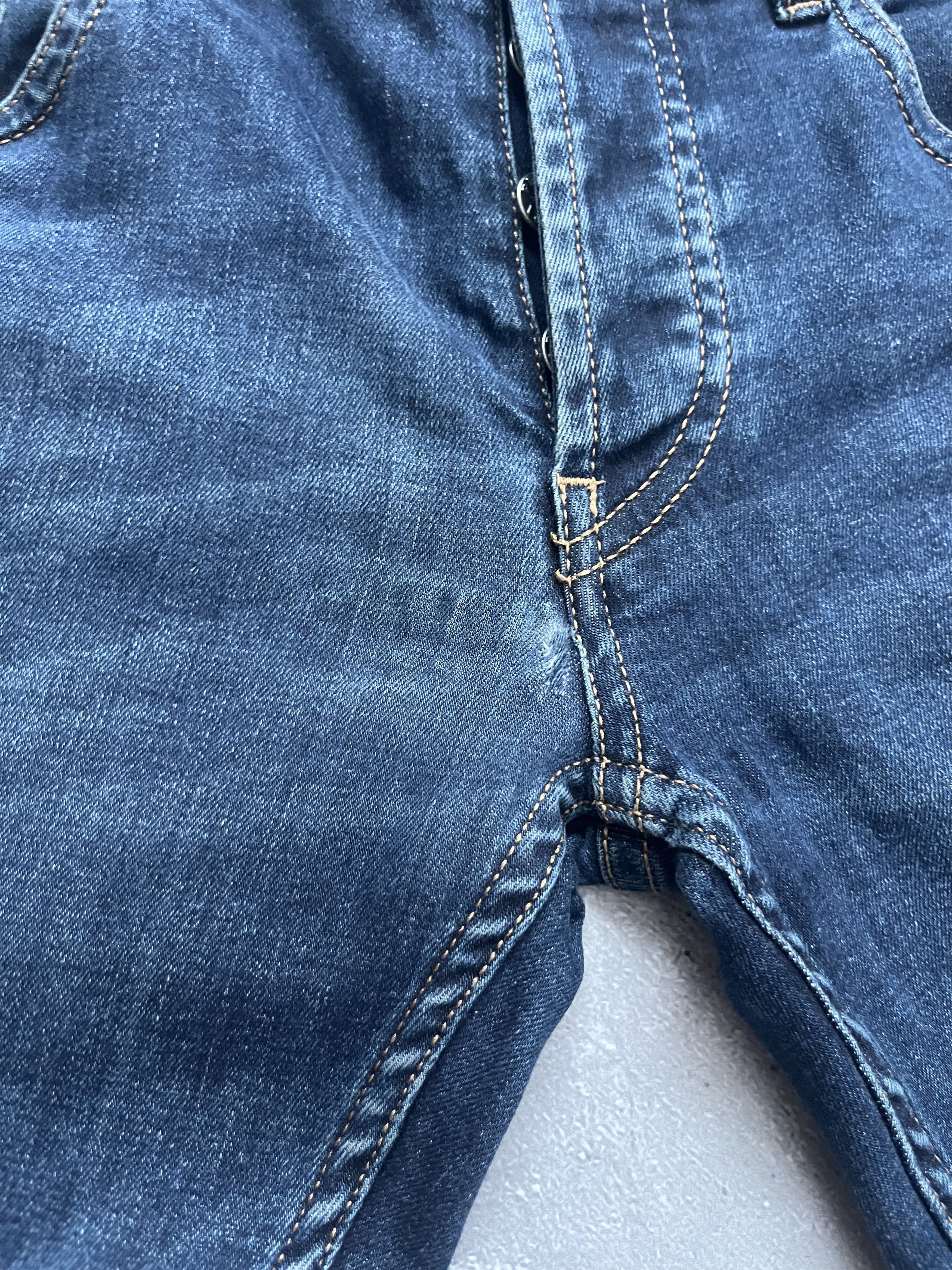 Prada Prada Denim Jeans Women Blue Black Tab Size 29 Size 29" - 7 Thumbnail