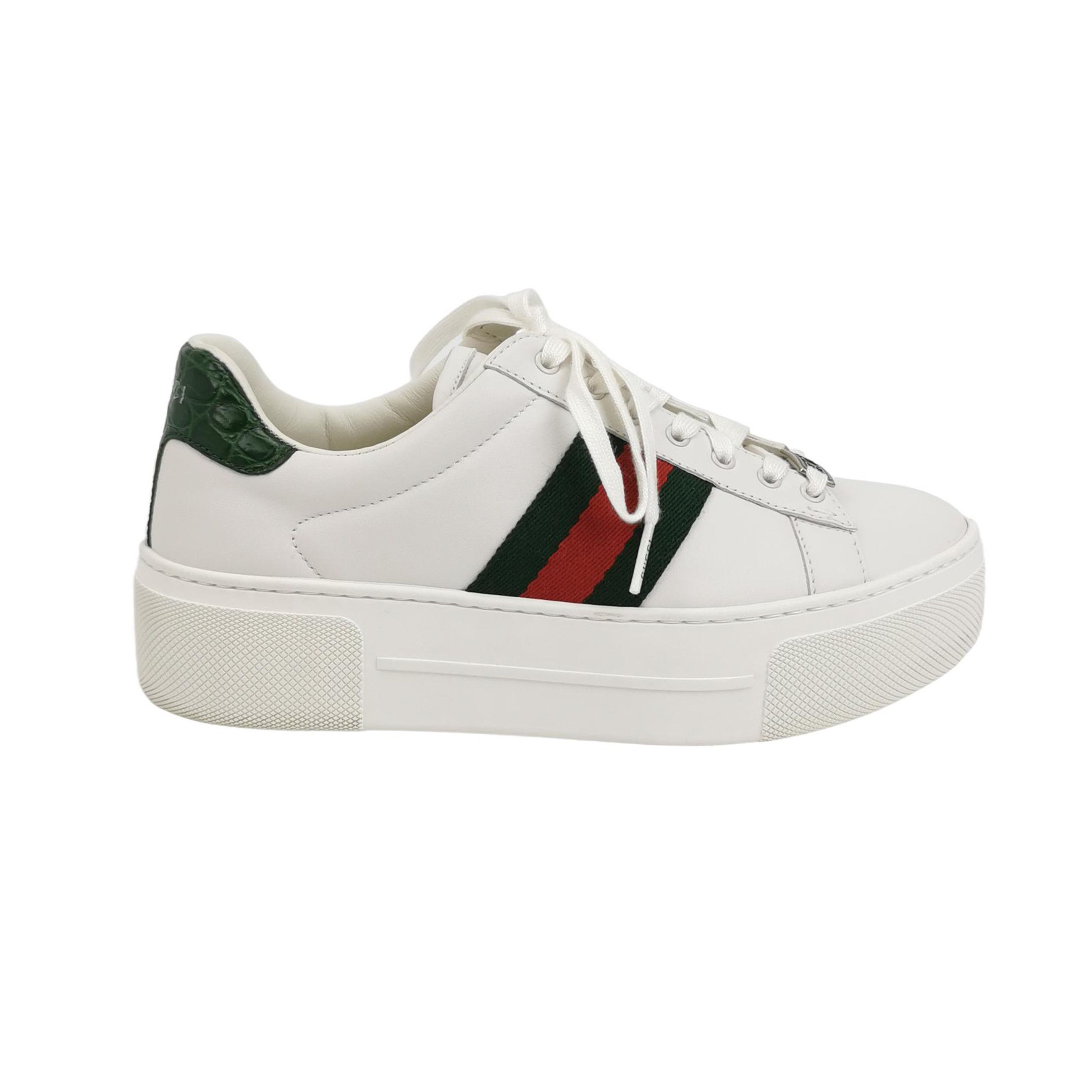 Gucci Gucci Women 5-5 Lowtop Sneakers Size US 5.5 / IT 35.5 - 1 Thumbnail