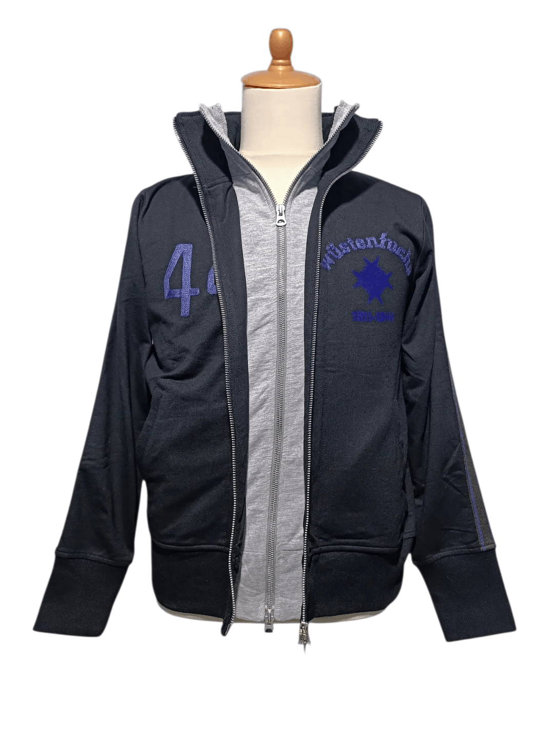 PPFM PPFM Double Layer Zip Up Sweater Jacket Size US M / EU 48-50 / 2 - 2 Thumbnail