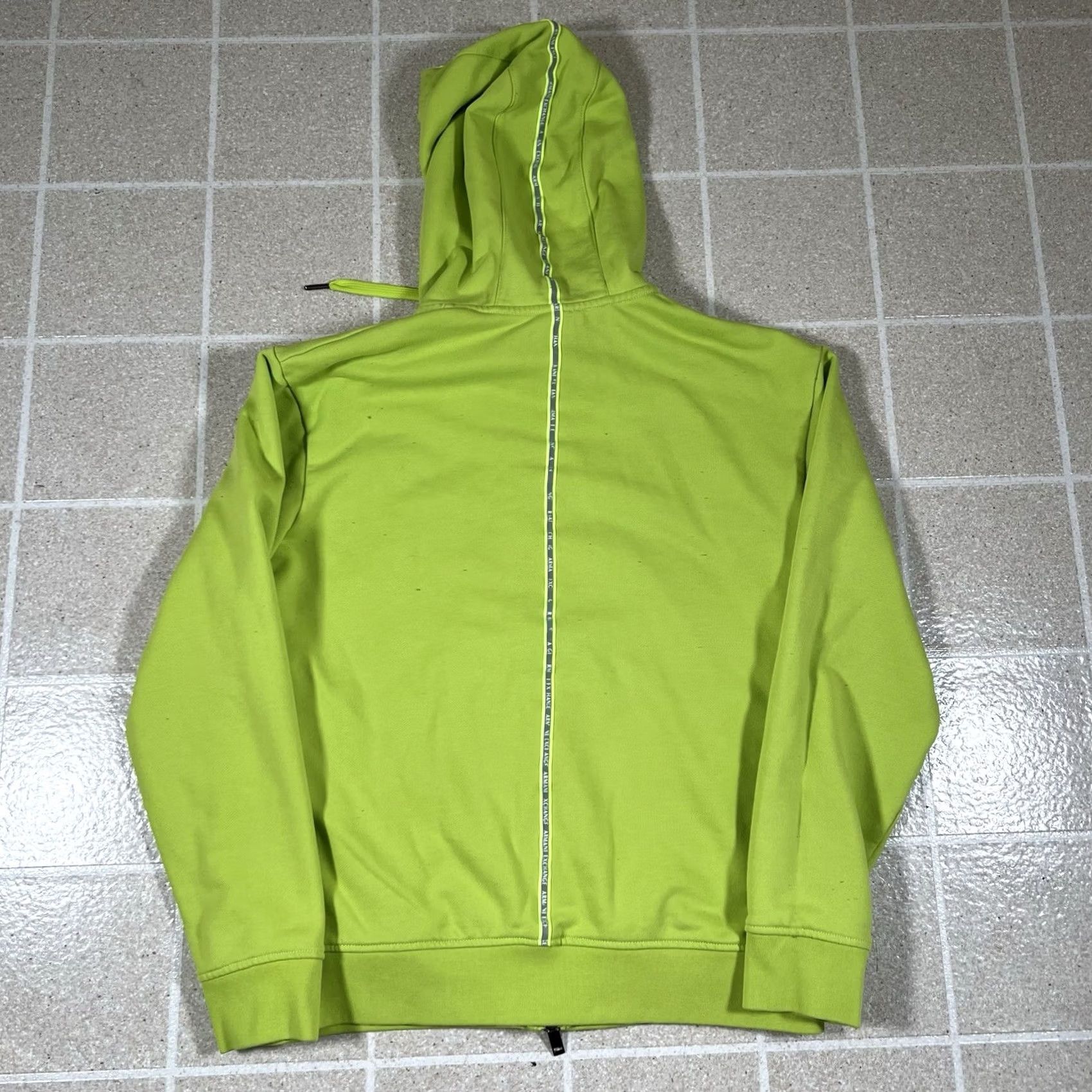 Armani Exchange Armani Exchange Hoodie Mens Small Neon Green Full Zip Track Jacket Mens S Green Full Zip Hoodie] Size US S / EU 44-46 / 1 - 3 Thumbnail
