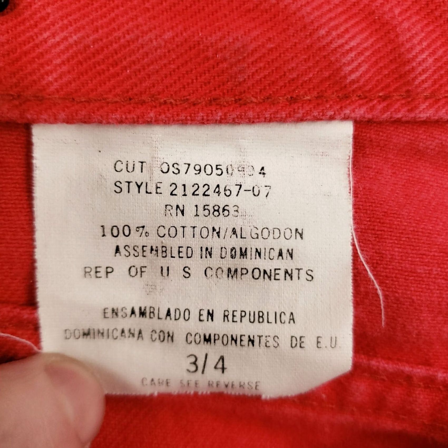 New Republic Denim Republic Shorts Womens 3 Red Mom Hi Rise Flat Front Medium Wash Zip Fly Size 26" / US 2 / IT 38 - 4 Thumbnail
