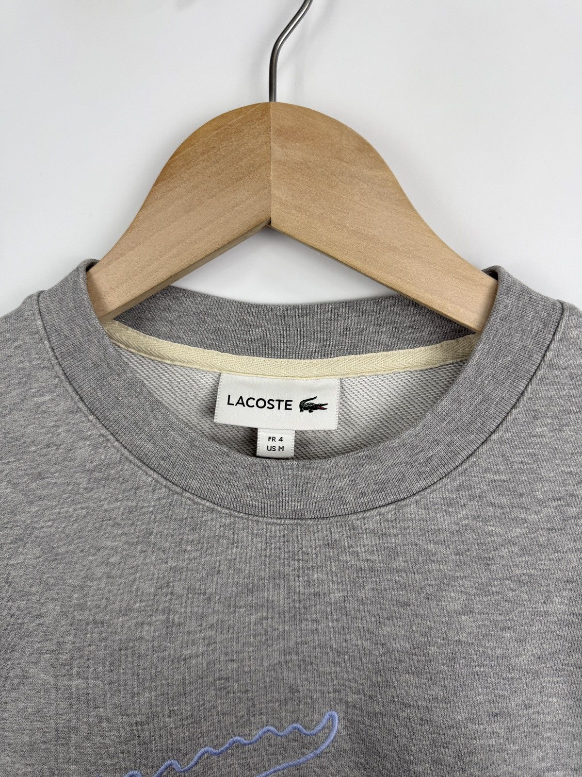 Lacoste 🇫🇷 Lacoste Embroidered Crocodile Sweatshirt College Style Y2K Size US M / EU 48-50 / 2 - 11 Thumbnail