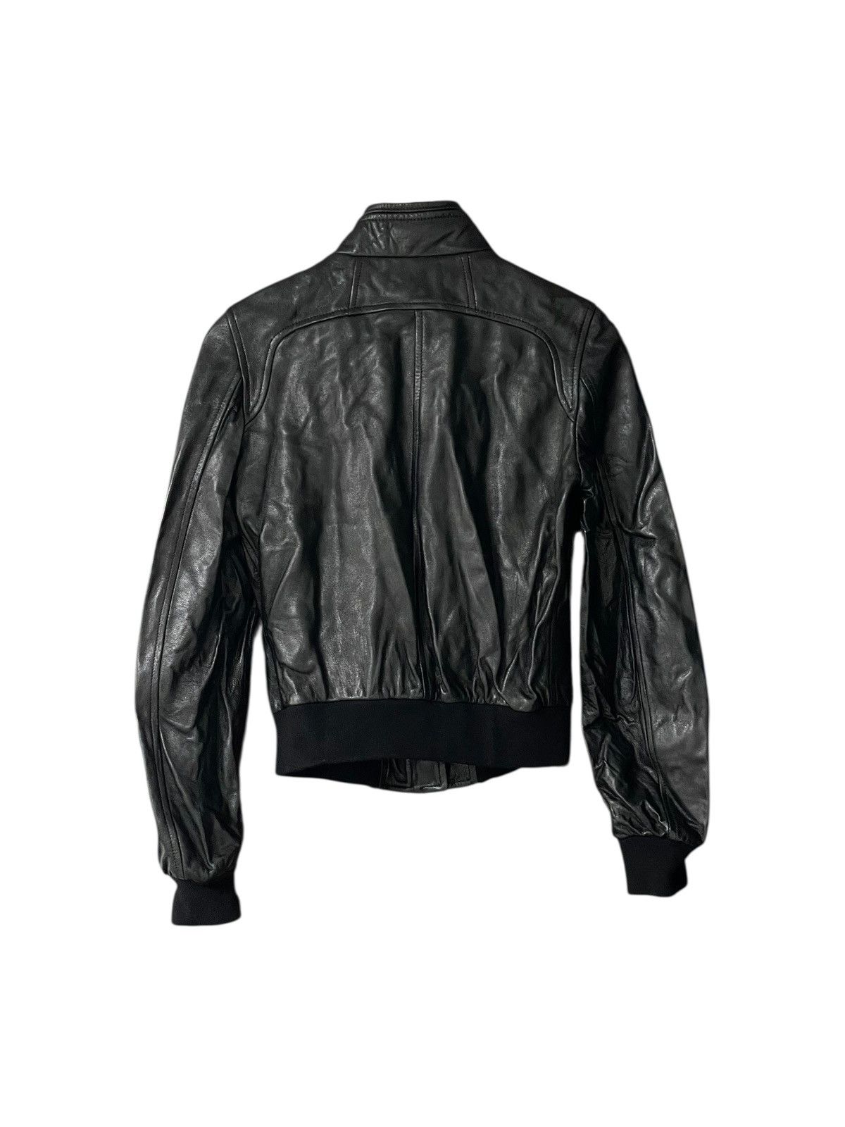 Dolce & Gabbana Dolce & Gabbana DG Silver Sheepskin Jacket Size M / US 6-8 / IT 42-44 - 2 Thumbnail