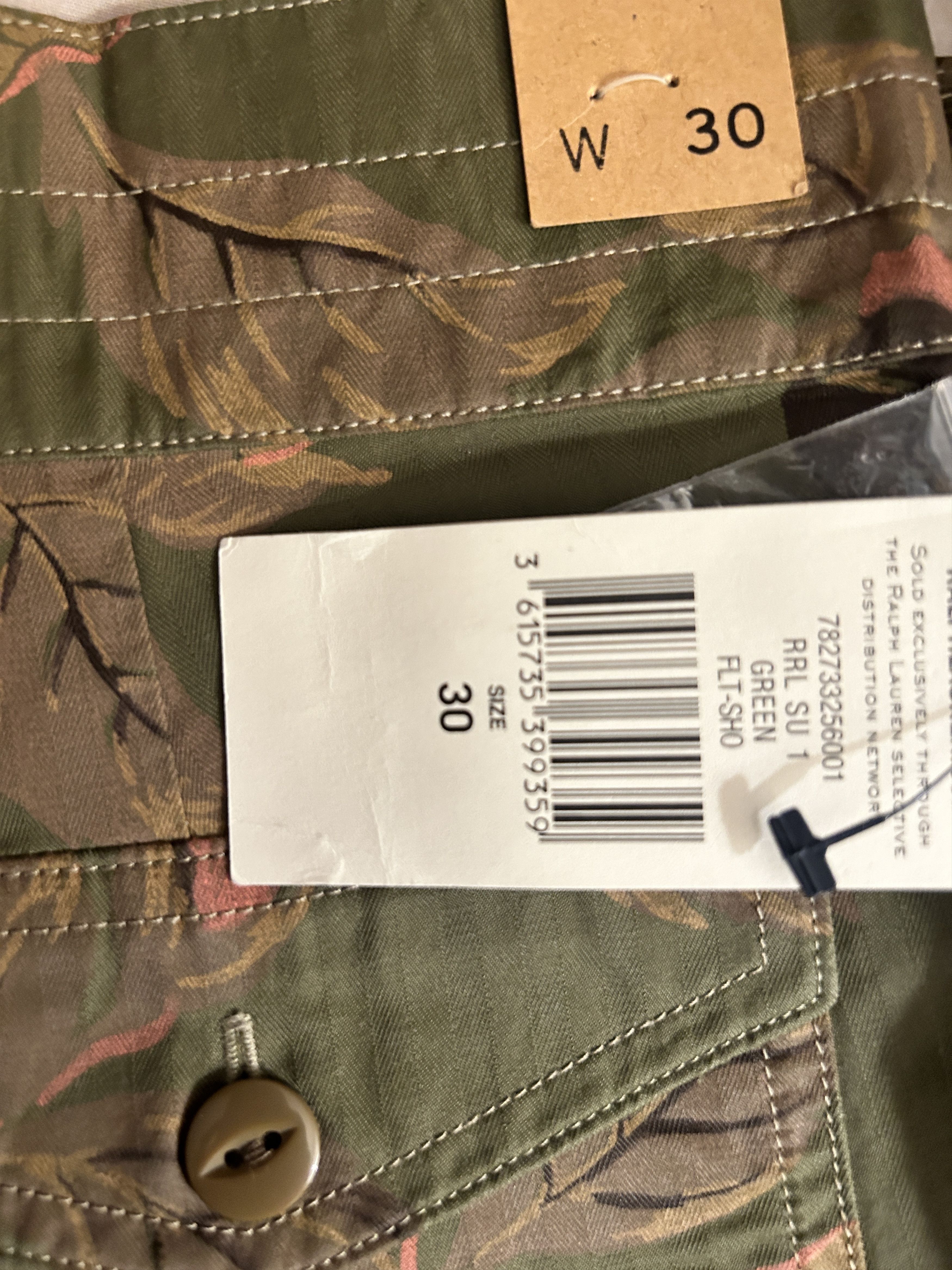 RRL Ralph Lauren Long floral Printed Cotton-blend Swim Shorts In Green Size US 30 / EU 46 - 4 Thumbnail