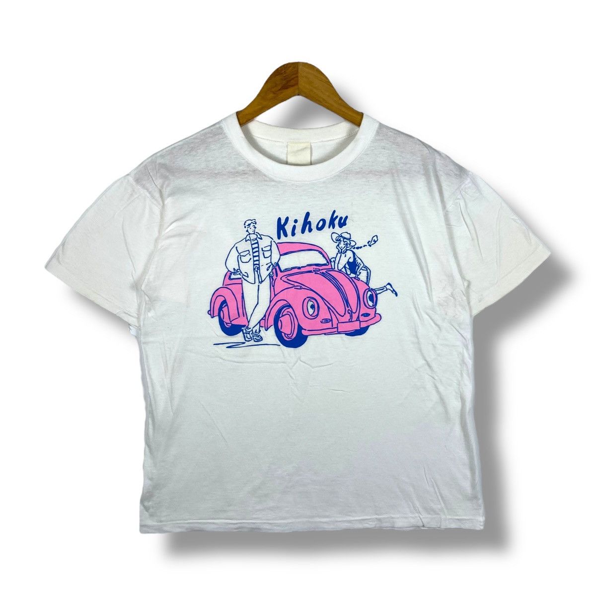 Anime Vintage 80's KIHOKU Japanese Anime Graphic Tee Shirt Small Size US S / EU 44-46 / 1 - 1 Thumbnail