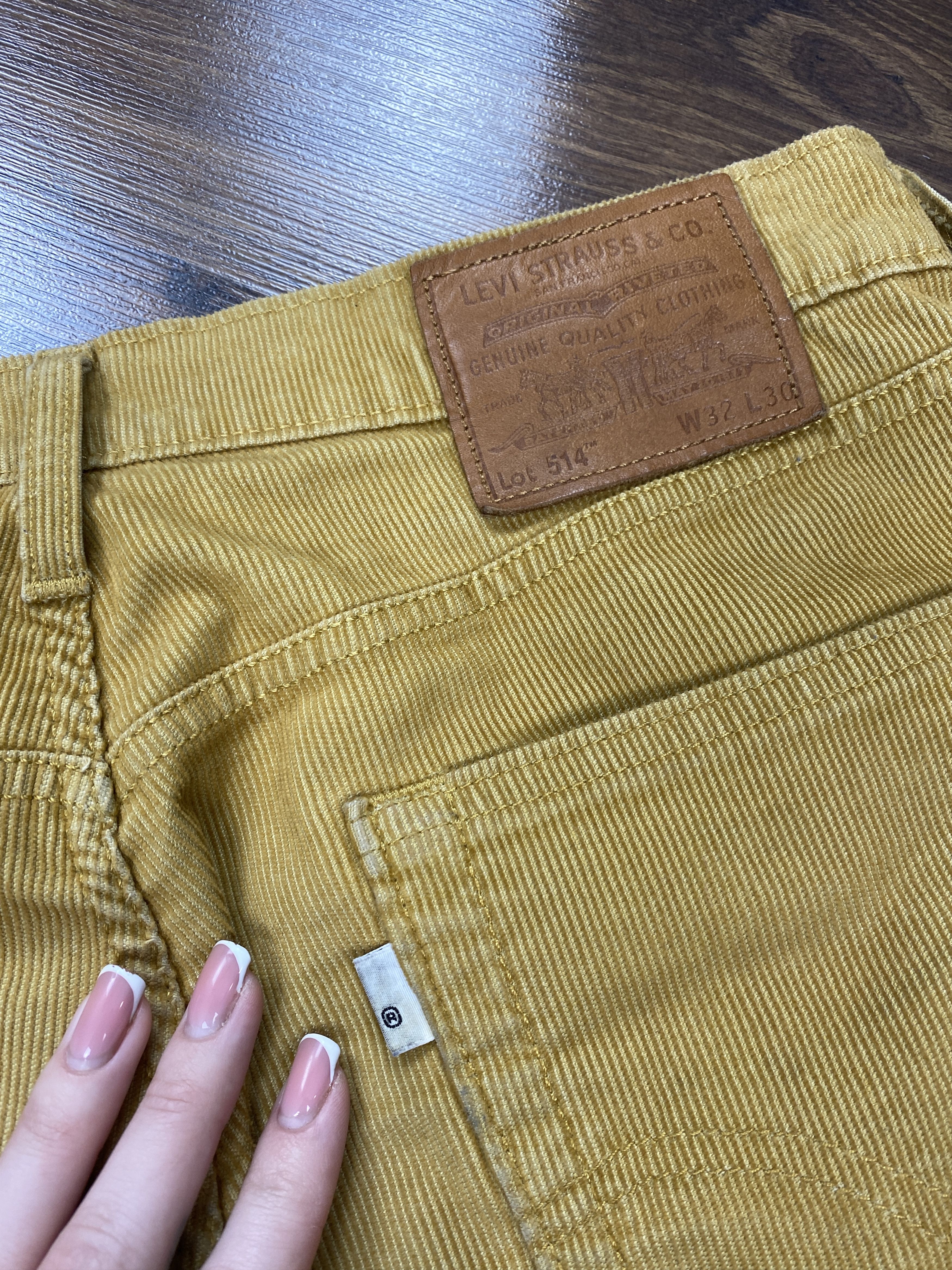 Levi's Levi's 514 Vintage Mens Corduroy Denim Pants Size US 32 / EU 48 - 3 Thumbnail
