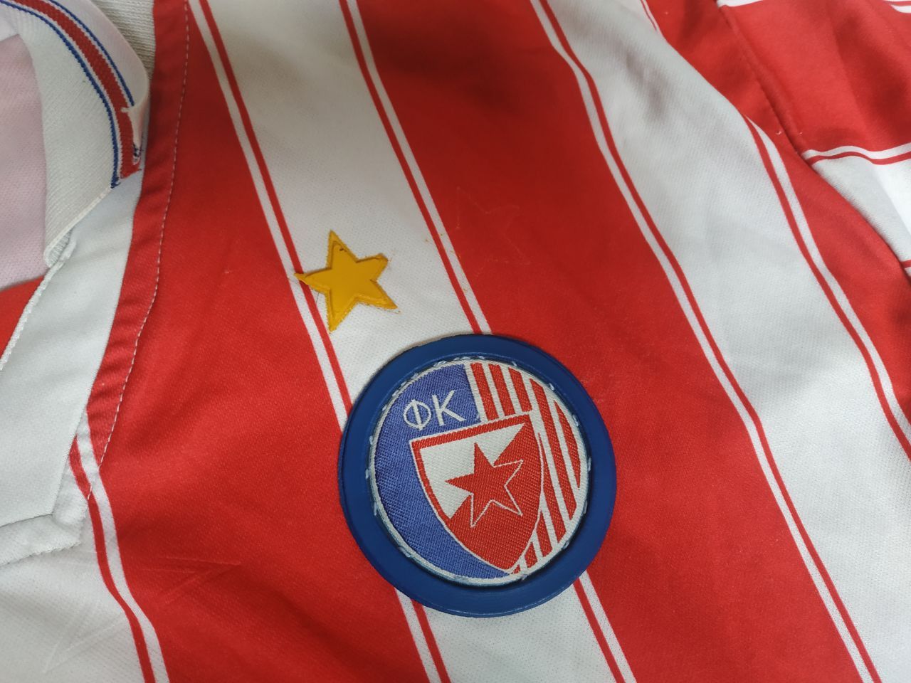Vintage 90s Crvena Zvezda Jersey RedStar Belgrade Yugoslavia