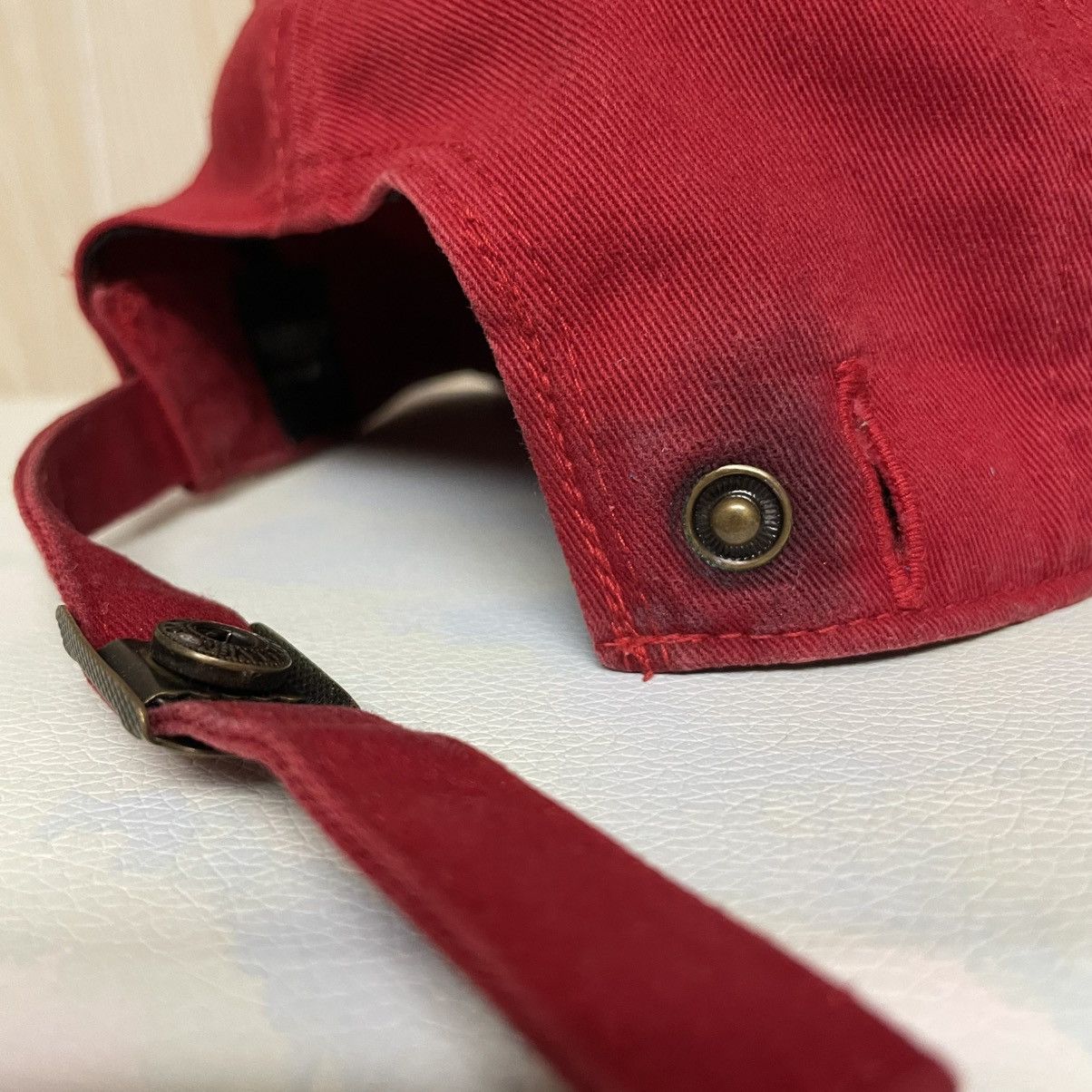 47 × 47 Brand × MLB St. Louis Cardinals ‘47 Brand Clean Up Red Adjustable Hat Size ONE SIZE - 10 Thumbnail
