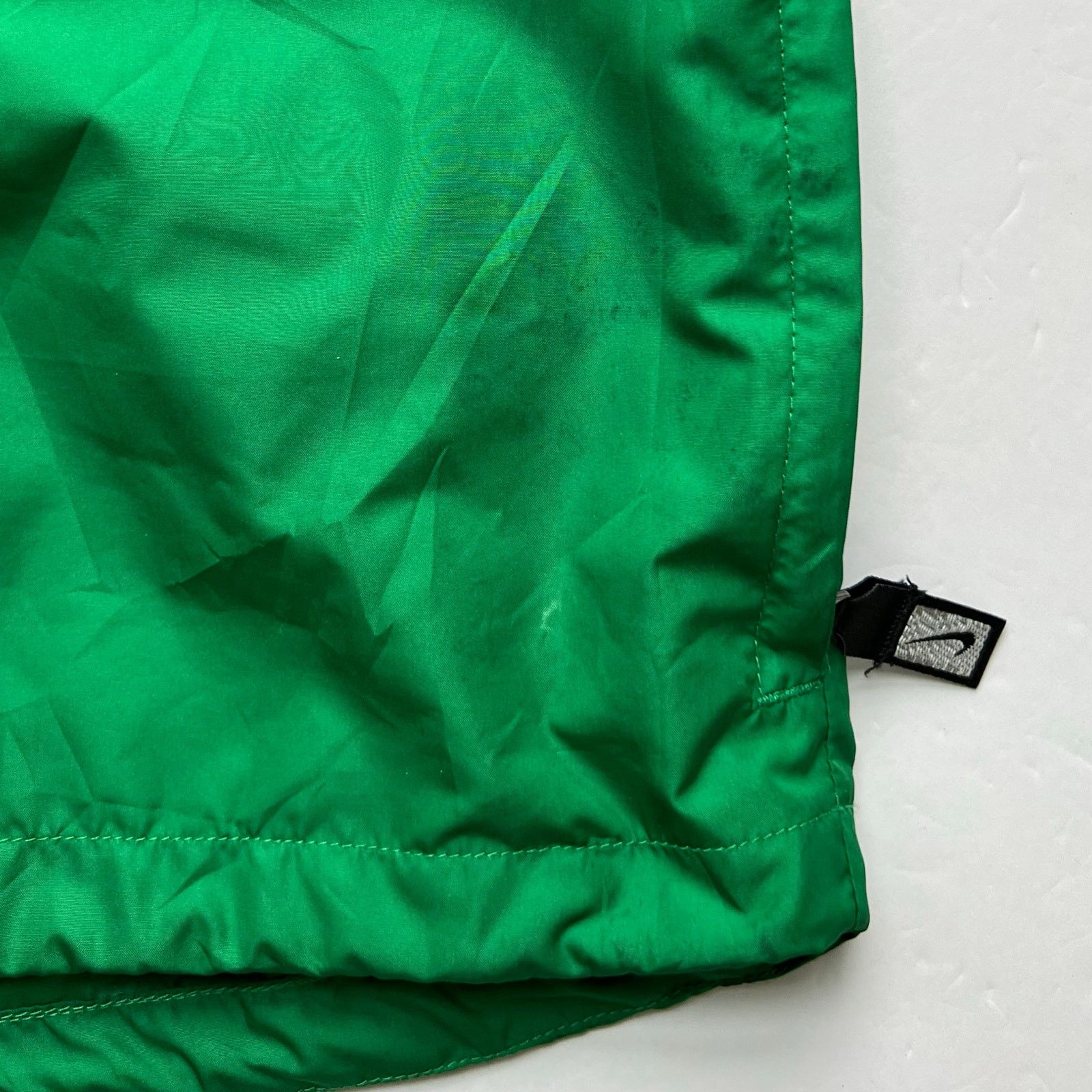 Nike × Vintage Vintage 90s Nike Windbreaker Zip Jacket Swoosh Oversized Size US XL / EU 56 / 4 - 11 Thumbnail