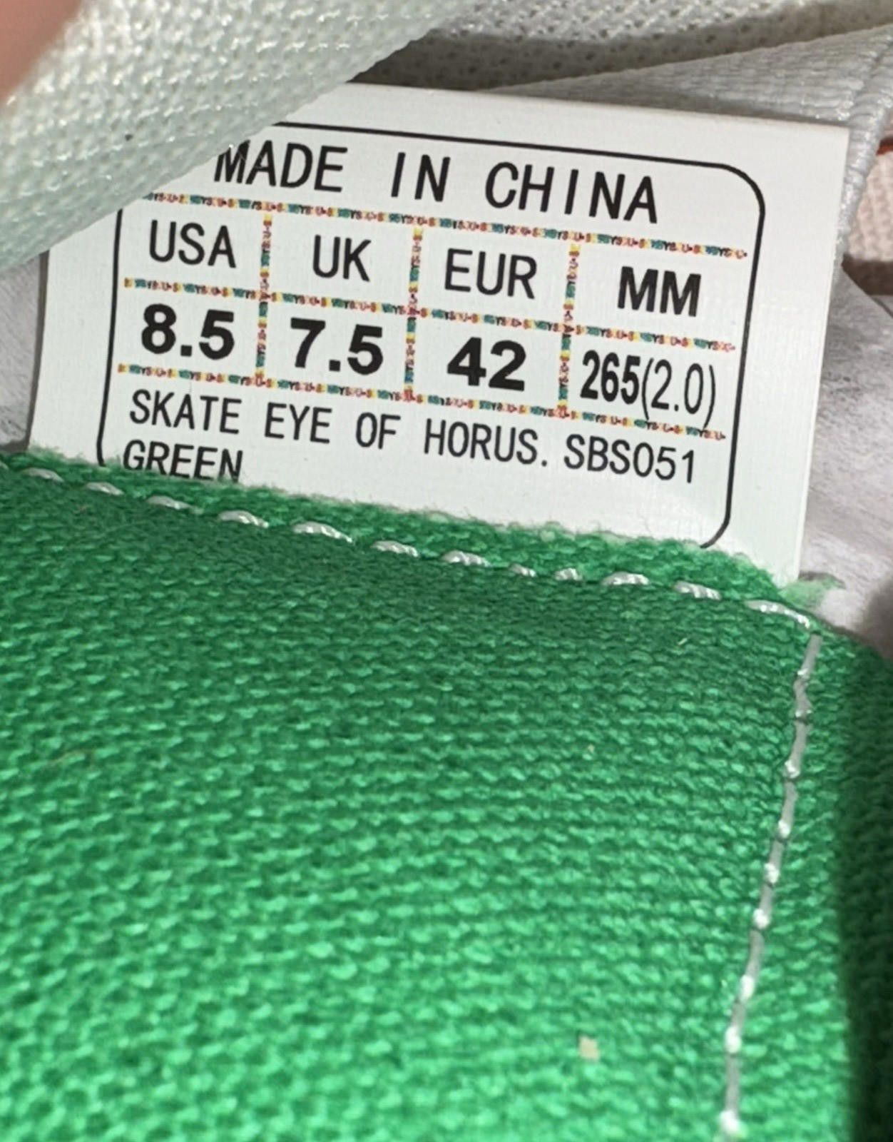 Other Sew By Sou Men Size 8.5 US Skateboarding Low Sneakers NWT Size US 8.5 / EU 41-42 - 6 Thumbnail