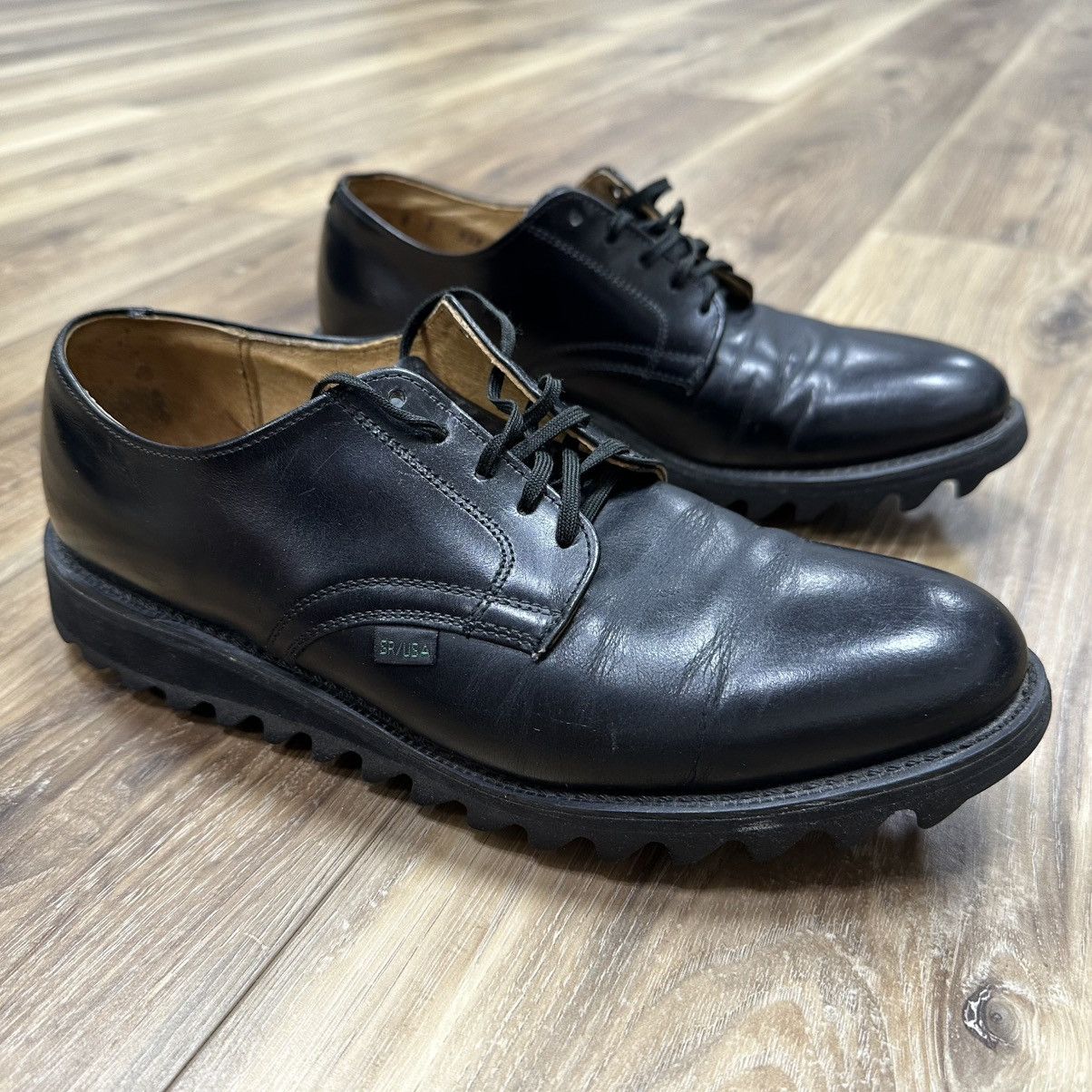Vintage Vintage USPS Postman Nathan Hack Ripple Sole Oxford Shoes Size US 8 / EU 41 - 1 Thumbnail