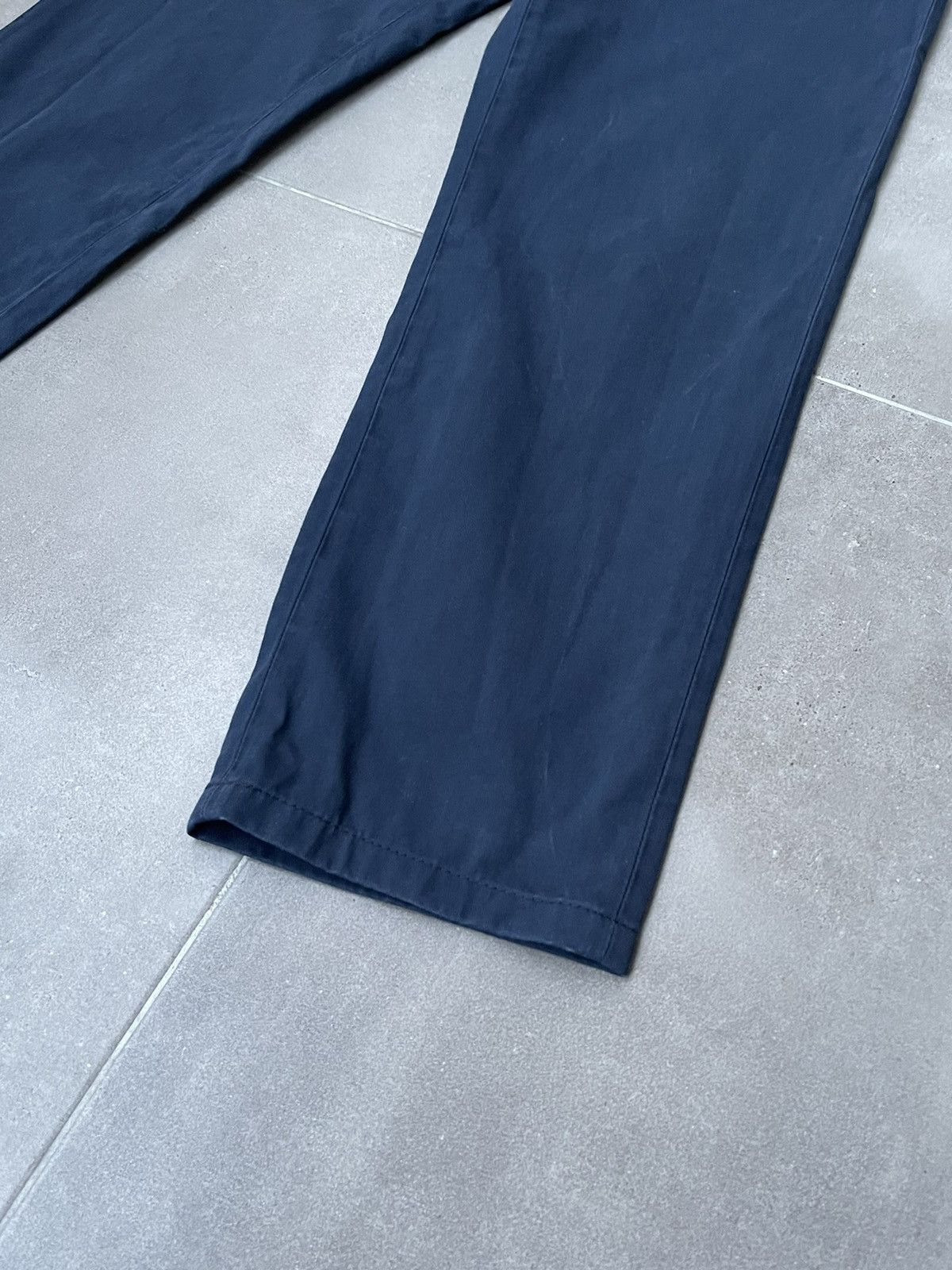 Dolce & Gabbana Dolce & Gabbana Washed Navy Chino Pants Size US 30 / EU 46 - 11 Thumbnail
