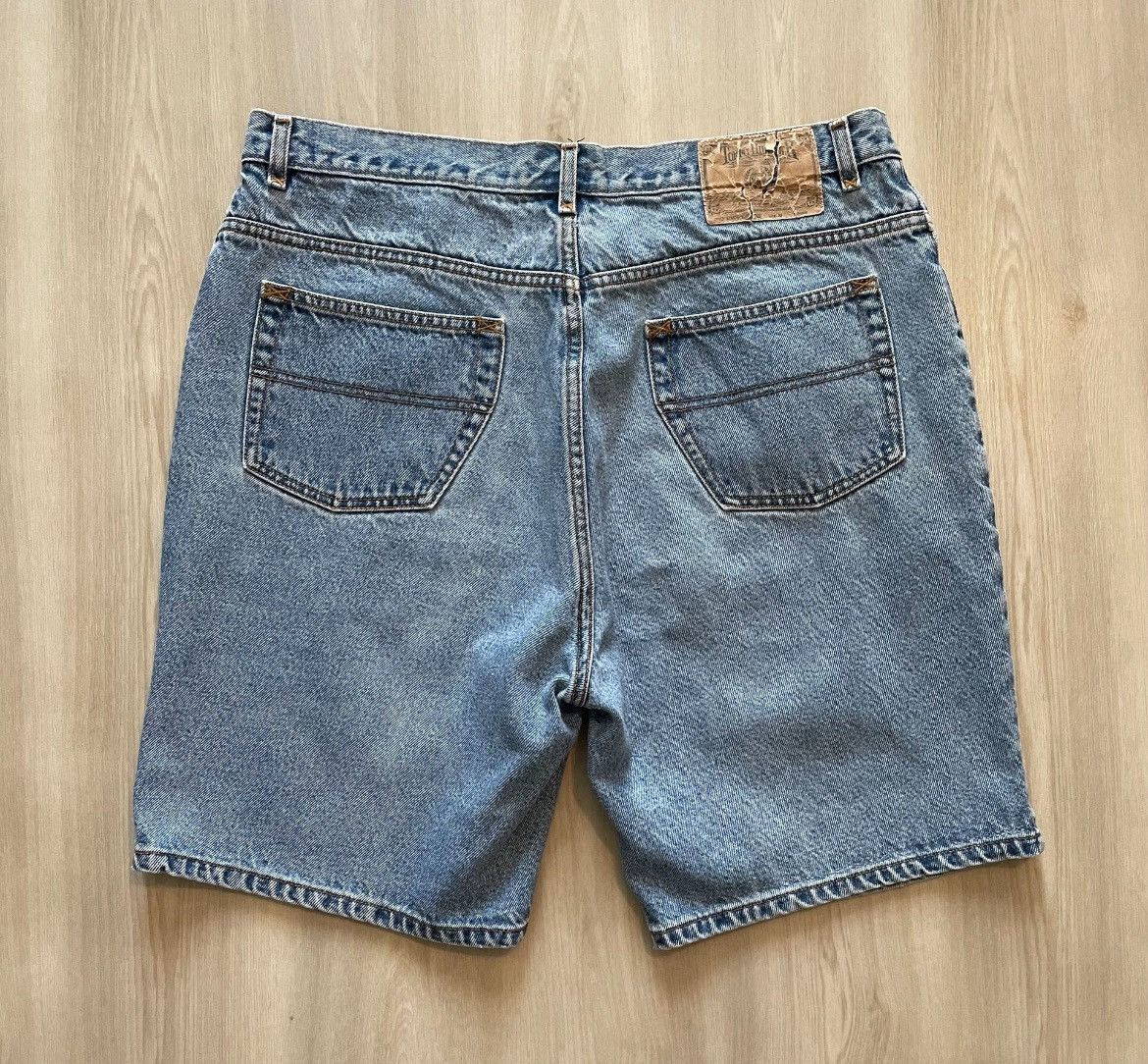 Tommy Hilfiger × Vintage Vintage 90s Tommy Jeans Hilfiger Crest Jorts Sz 38 Size US 38 / EU 54 - 3 Thumbnail