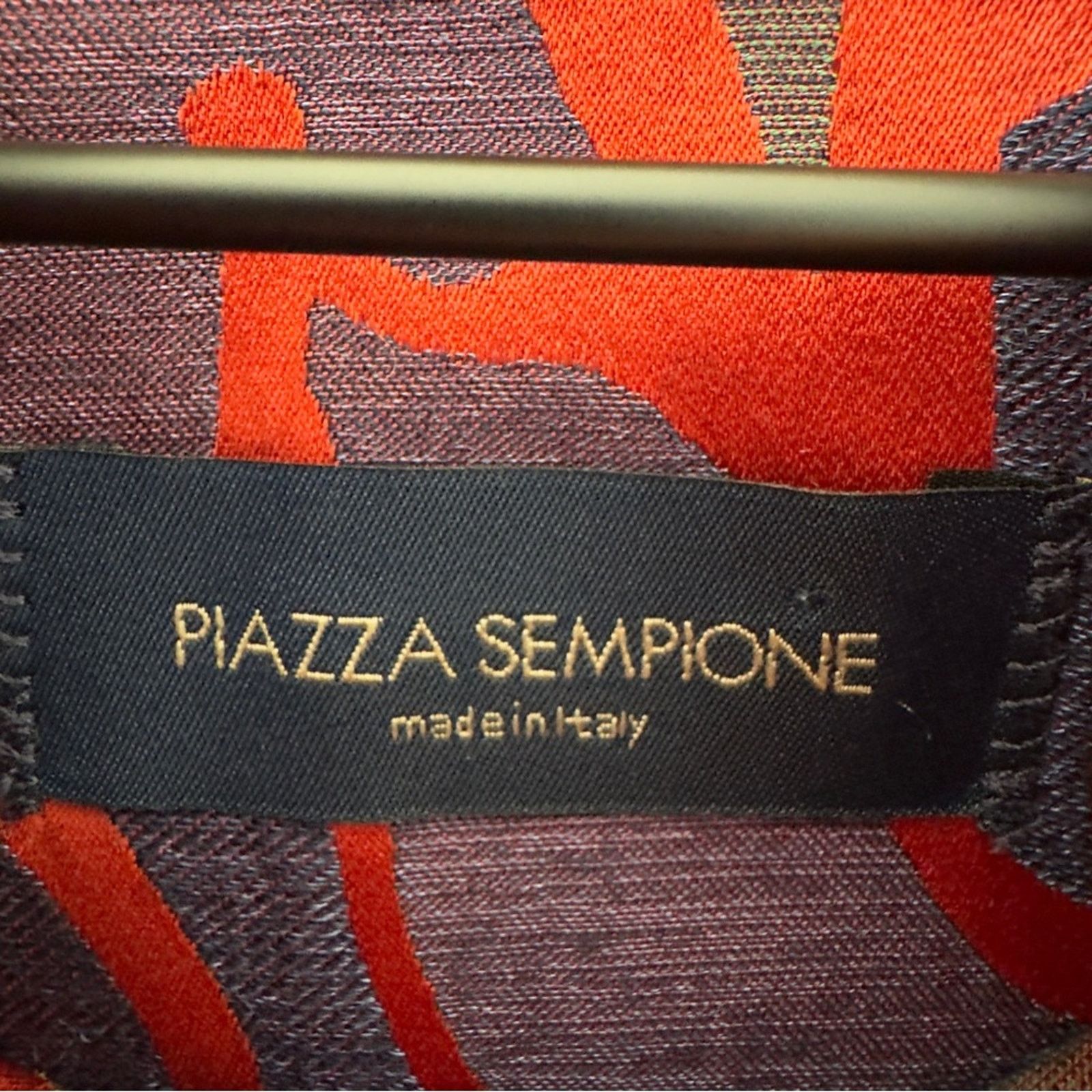 Piazza Sempione Piazza Sempione made in Italy floral Jacquard blazer jacket Size XL / US 12-14 / IT 48-50 - 10 Thumbnail