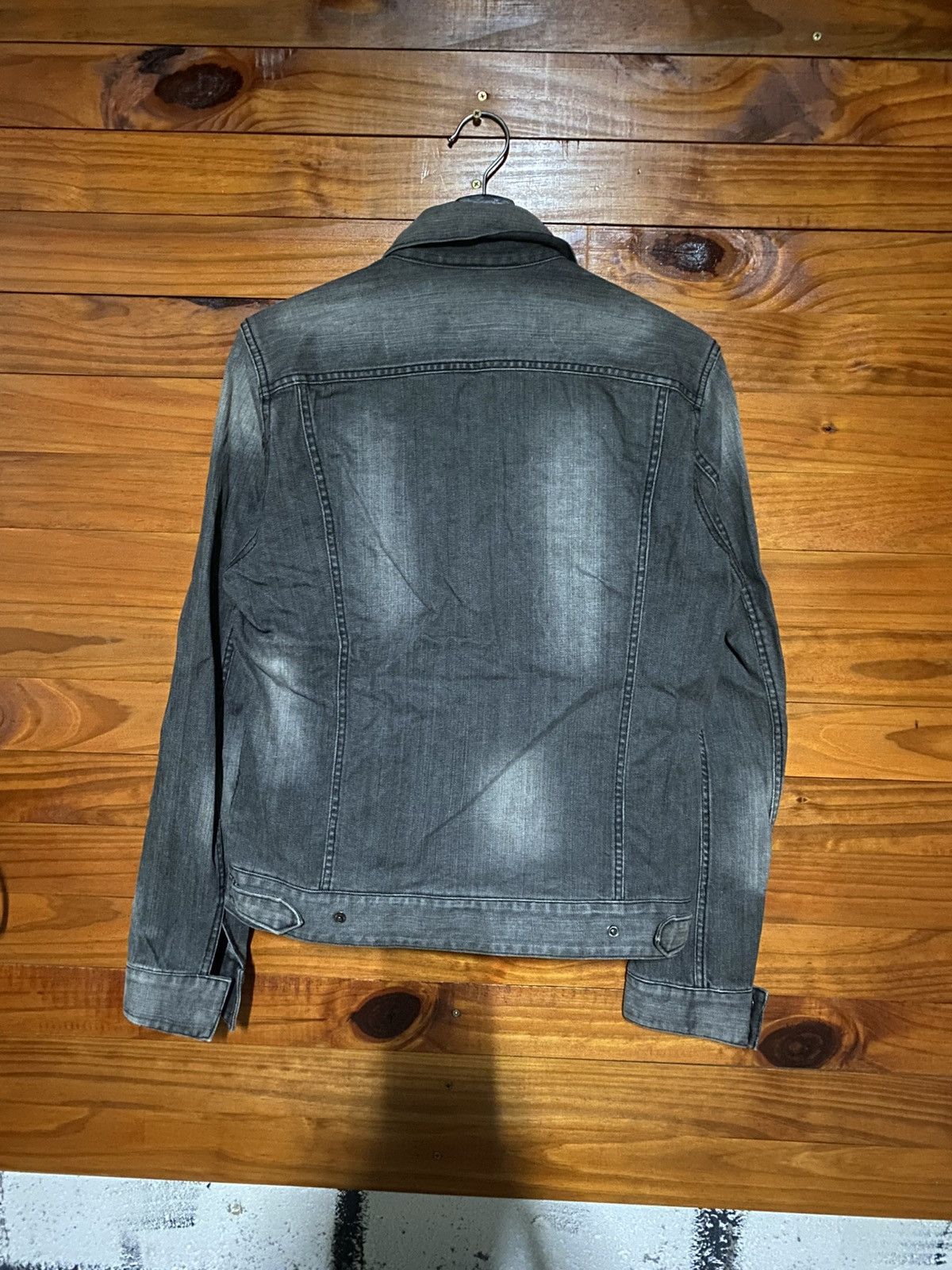 Japanese Brand Ground Floor Grey Denim Jacket – Vintage-Style Men’s Casual Size US S / EU 44-46 / 1 - 9 Thumbnail