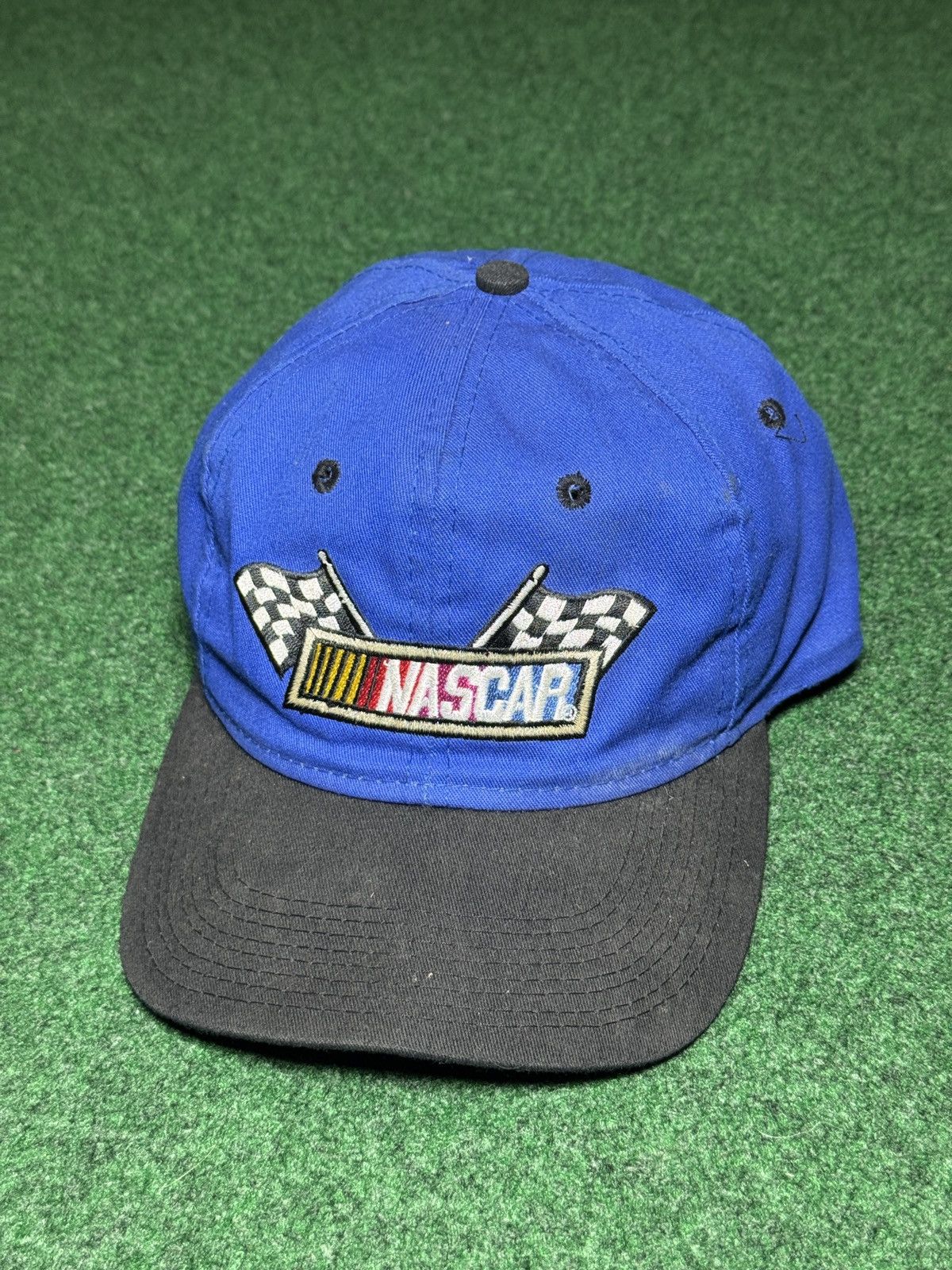 NASCAR Nascar Chase Authentics 90s Snapback Checkered Flag Hat Size ONE SIZE - 1 Thumbnail