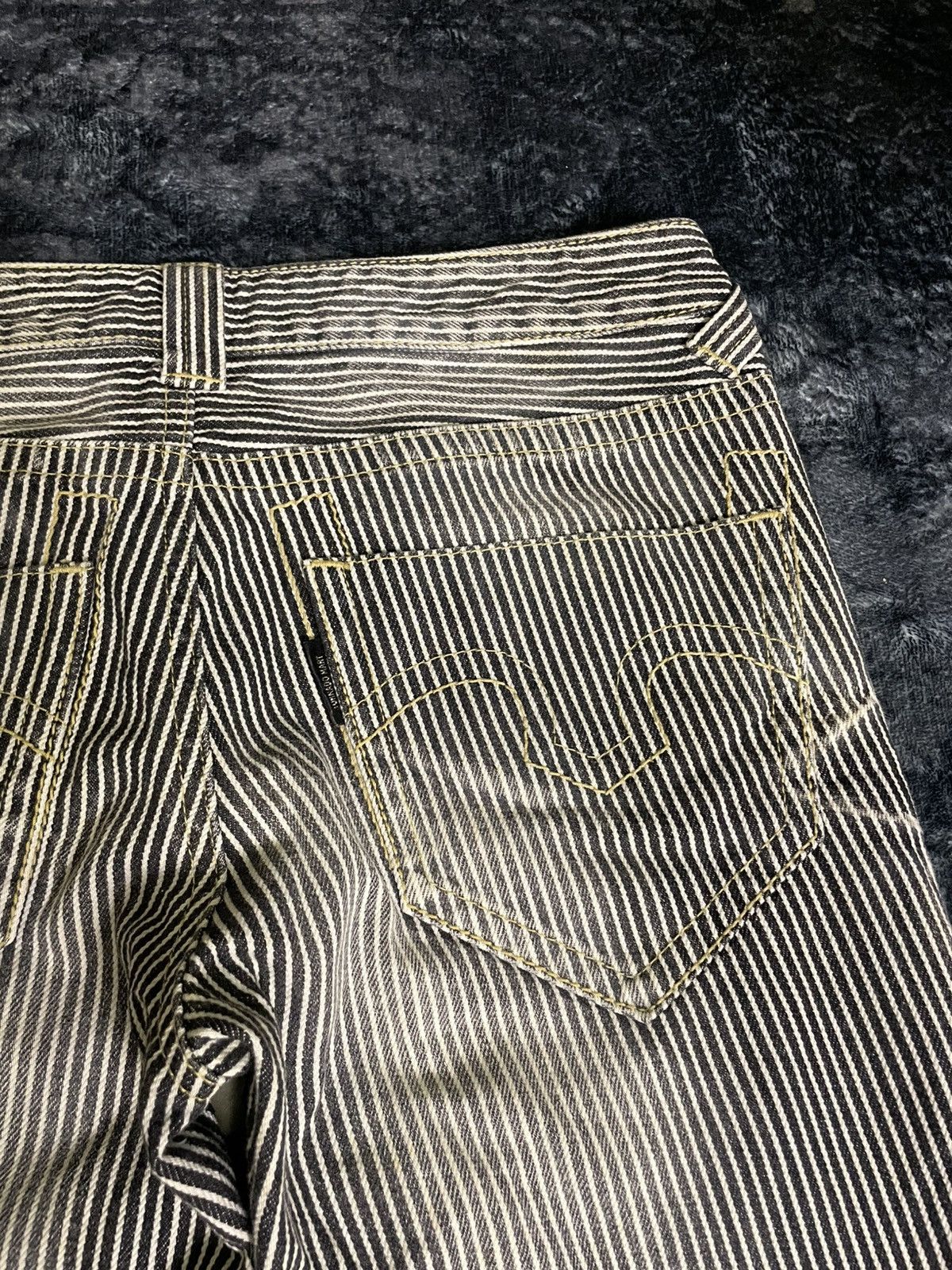 Le Grande Bleu (L.G.B.) × Tornado Mart Tornado Mart Whisker Flare Pant Size US 30 / EU 46 - 12 Thumbnail