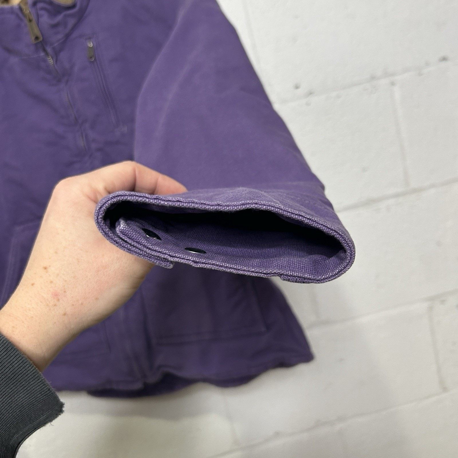 Carhartt Vintage Carhartt Sherpa-Lined Sierra Jacket “Grape” WJ022 Size S / US 4 / IT 40 - 6 Thumbnail