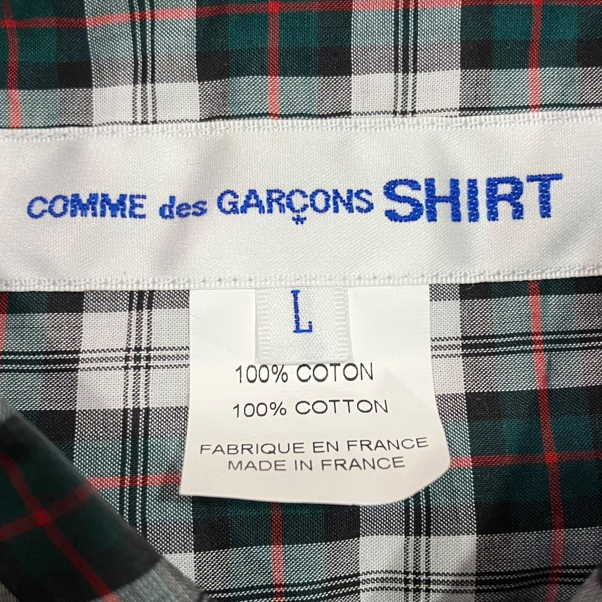 Comme des Garcons SHIRT T-shirtsCheckered Pattern Long Sleeve Size US L / EU 52-54 / 3 - 5 Thumbnail