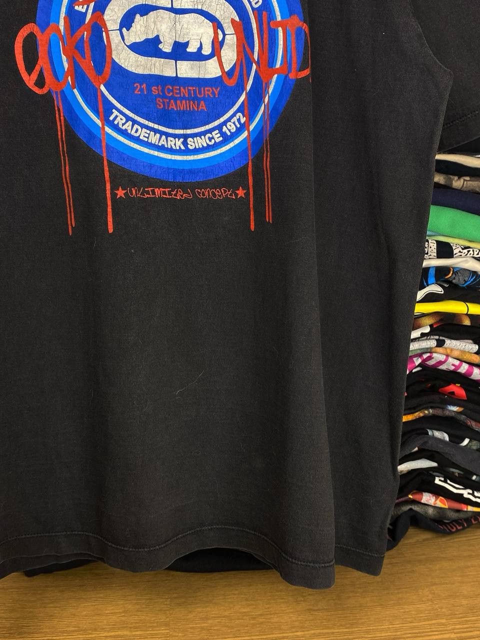 Ecko Unltd. × Vintage Vintage Ecko Unltd. 00s Rhino Unlimited Concept Graphic Tee Size US L / EU 52-54 / 3 - 7 Thumbnail