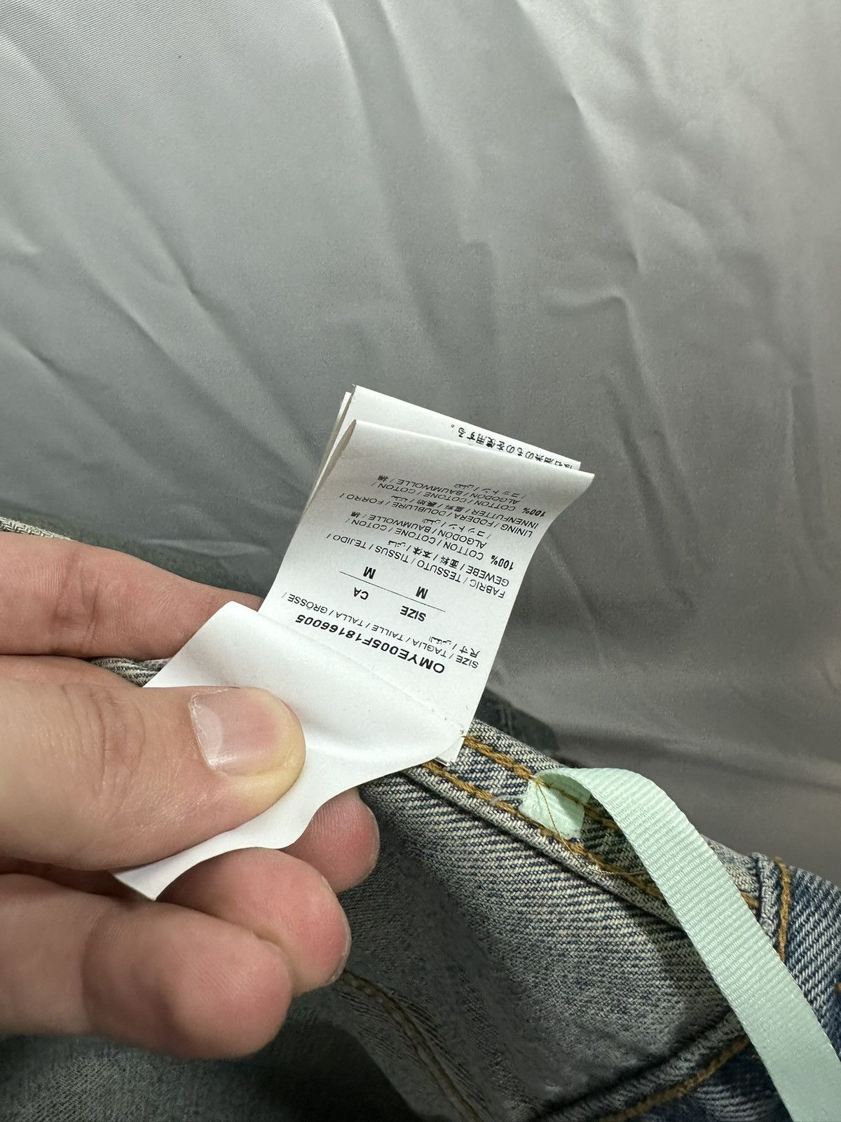 Off-White Off-White Denim Jacket Size US M / EU 48-50 / 2 - 17 Thumbnail