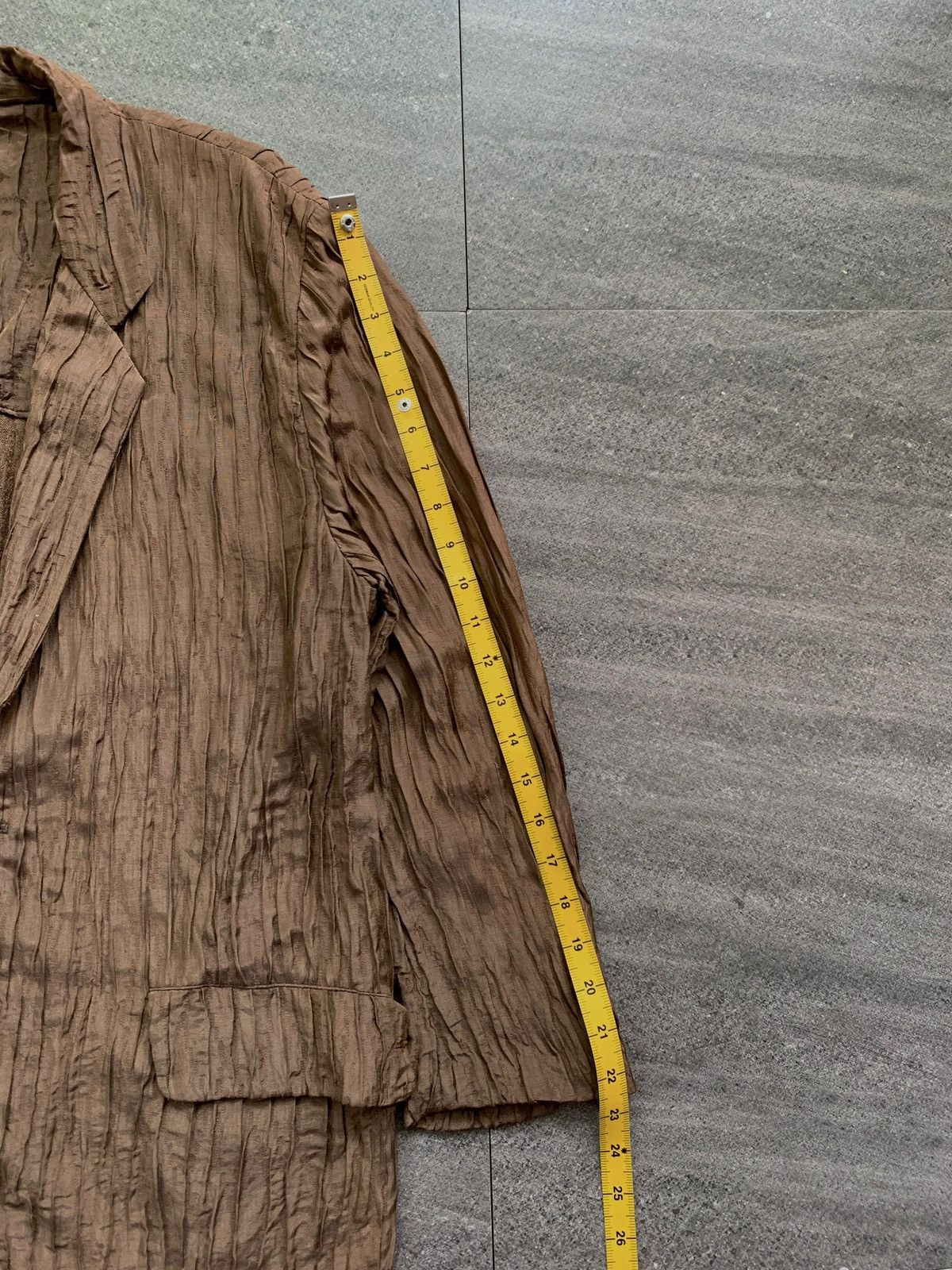 Issey Miyake FREE TAX! 90s Pleated Blazer Jacket Size US M / EU 48-50 / 2 - 13 Thumbnail
