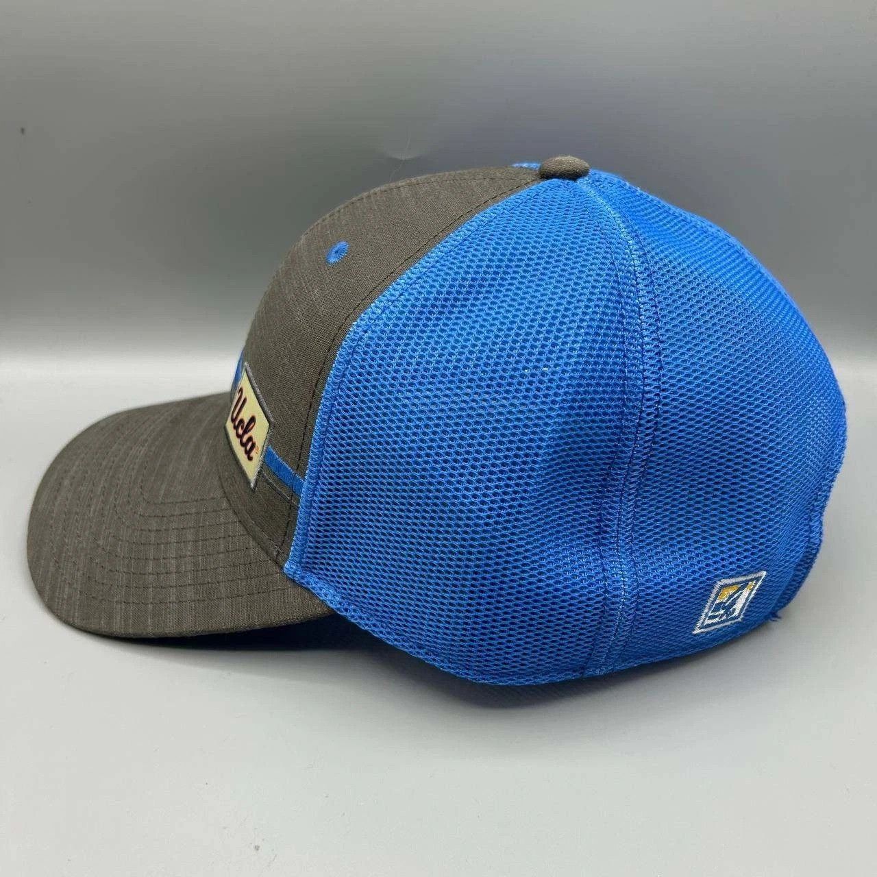 The Game Vintage UCLA Bruins Trucker Hat Men Gray Blue NCAA Snap Back Size ONE SIZE - 4 Thumbnail