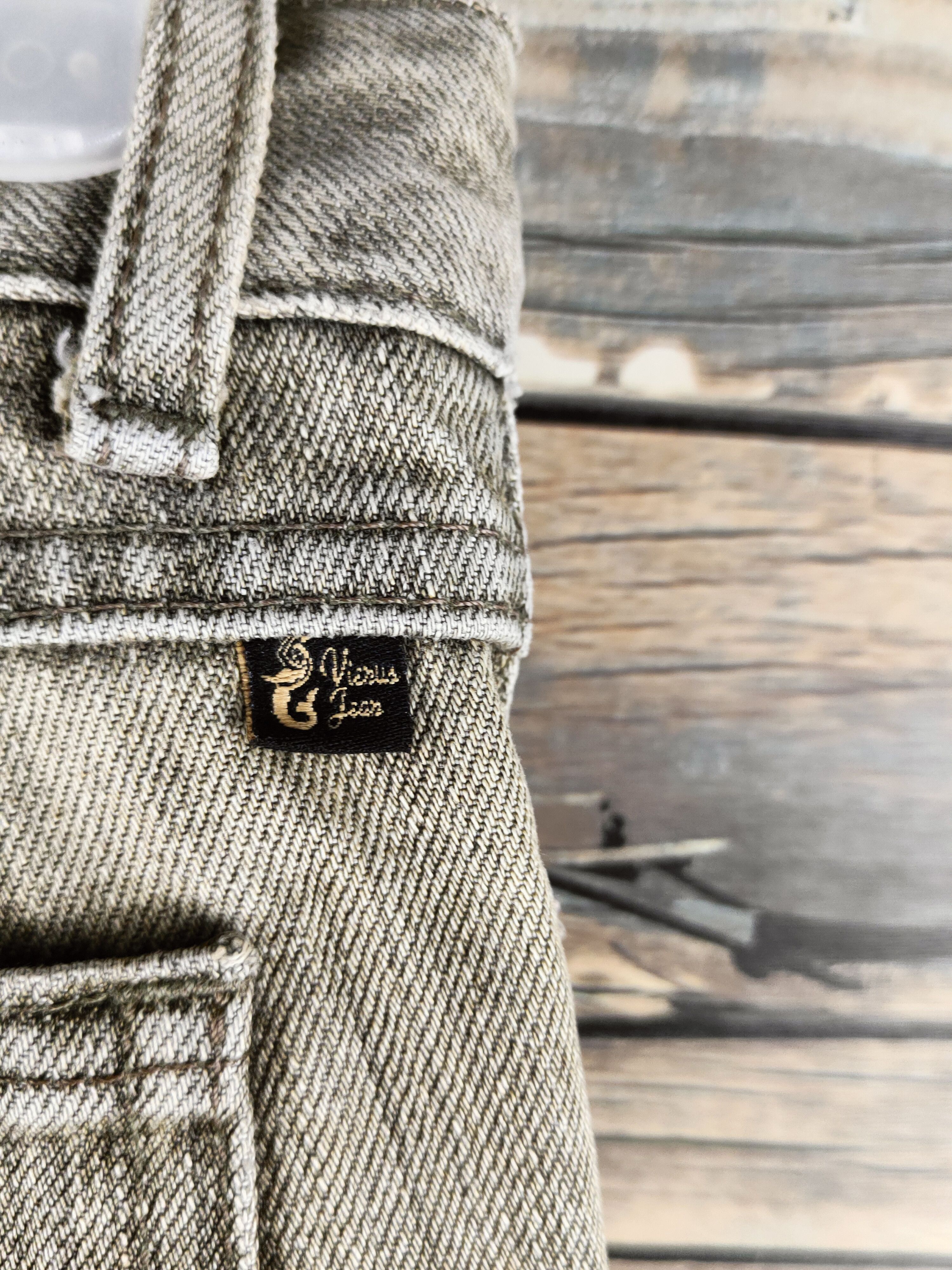 Edwin DL Edwin Dark Gray Distressed Ripped Jeans #46-629 Size 29" - 10 Thumbnail