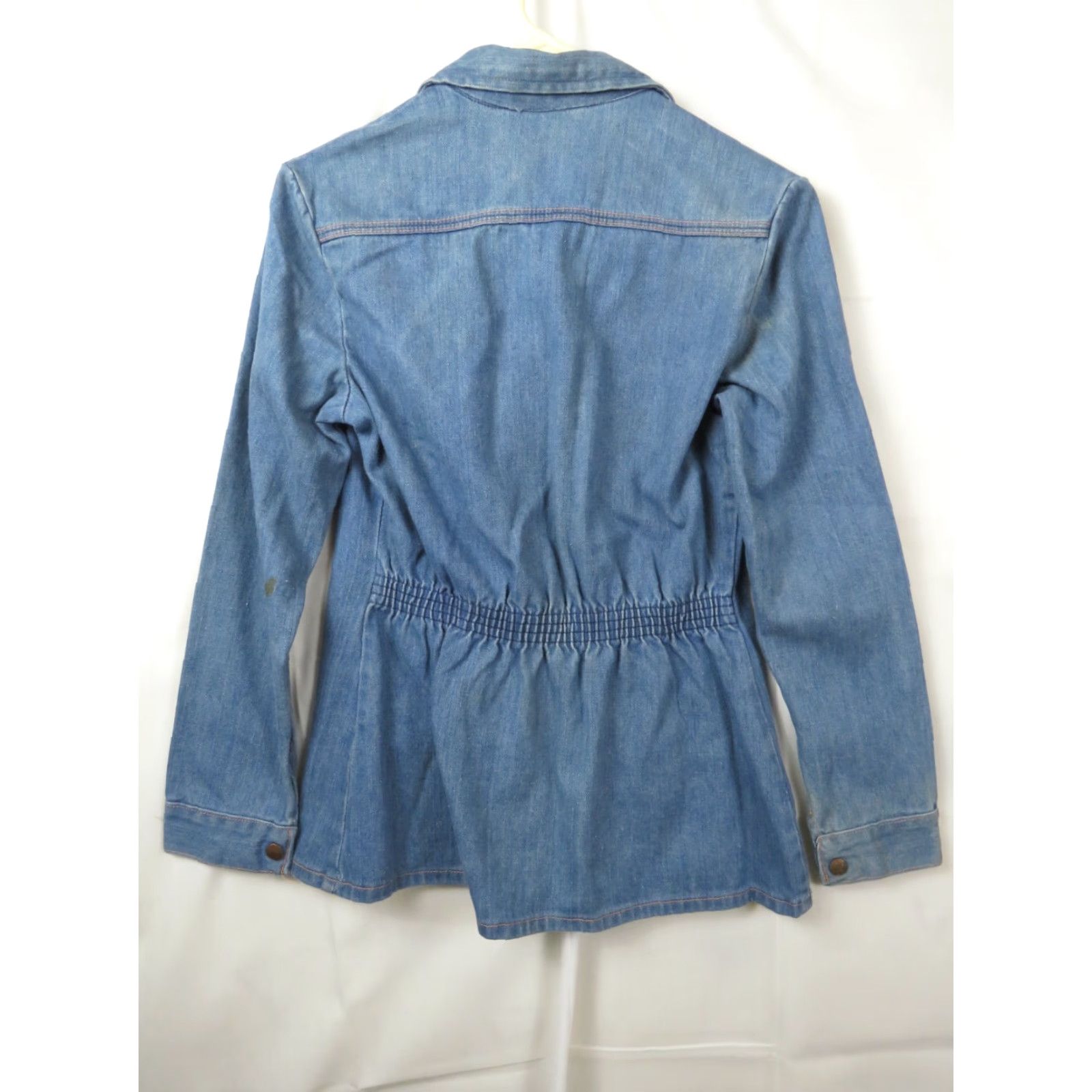 Wrangler VINTAGE Wrangler Denim Western Blazer Jacket M Women Blue 70's Western Floral? Size M / US 6-8 / IT 42-44 - 7 Thumbnail