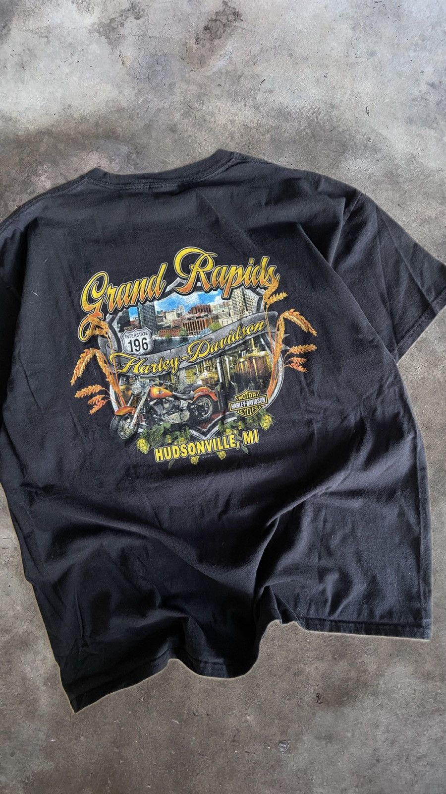 Vintage Vintage Harley Davidson Motorcycles T Shirt Size US XL / EU 56 / 4 - 2 Thumbnail