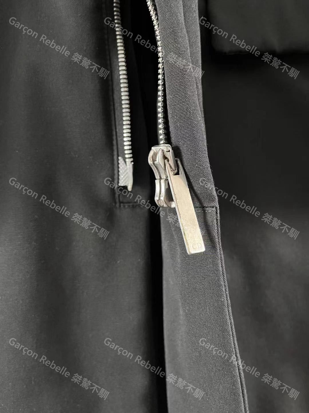 Dior Dior Homme Hedi Slimane Runway 02aw Leather detail Jacket Size US M / EU 48-50 / 2 - 4 Thumbnail