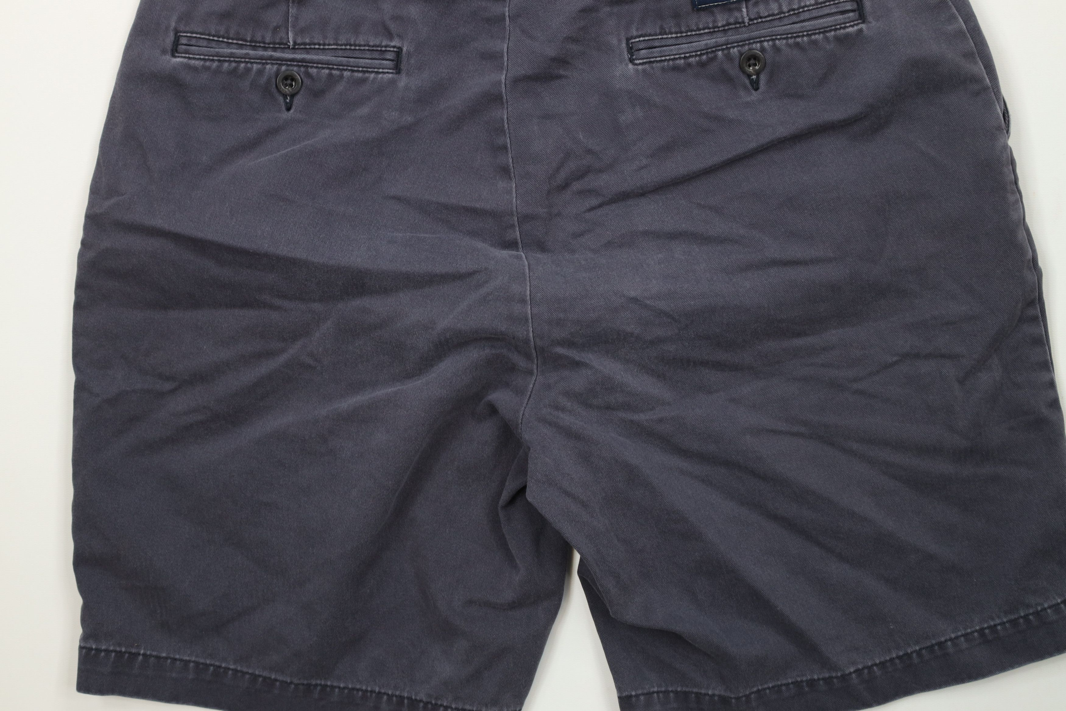 Ralph Lauren × Vintage Vintage 90s Ralph Lauren Spell Above Knee Chino Shorts Blue Size US 32 / EU 48 - 12 Thumbnail
