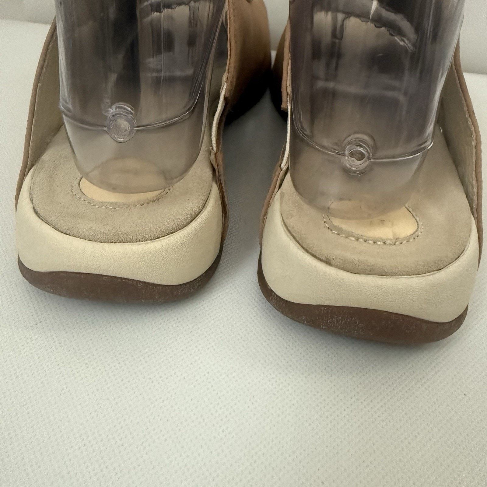 Other Ulu Sandals Leather Tan Sun Design Embossed Boho Comfort Size US 9 / IT 39 - 3 Thumbnail