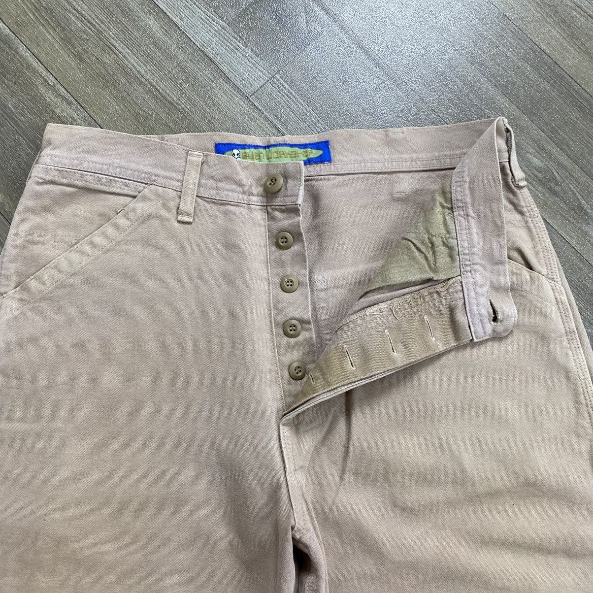 Alien Workshop × Vintage Vintage ALIEN WORKSHOP Carpenter Pants Baggy Size US 32 / EU 48 - 8 Thumbnail