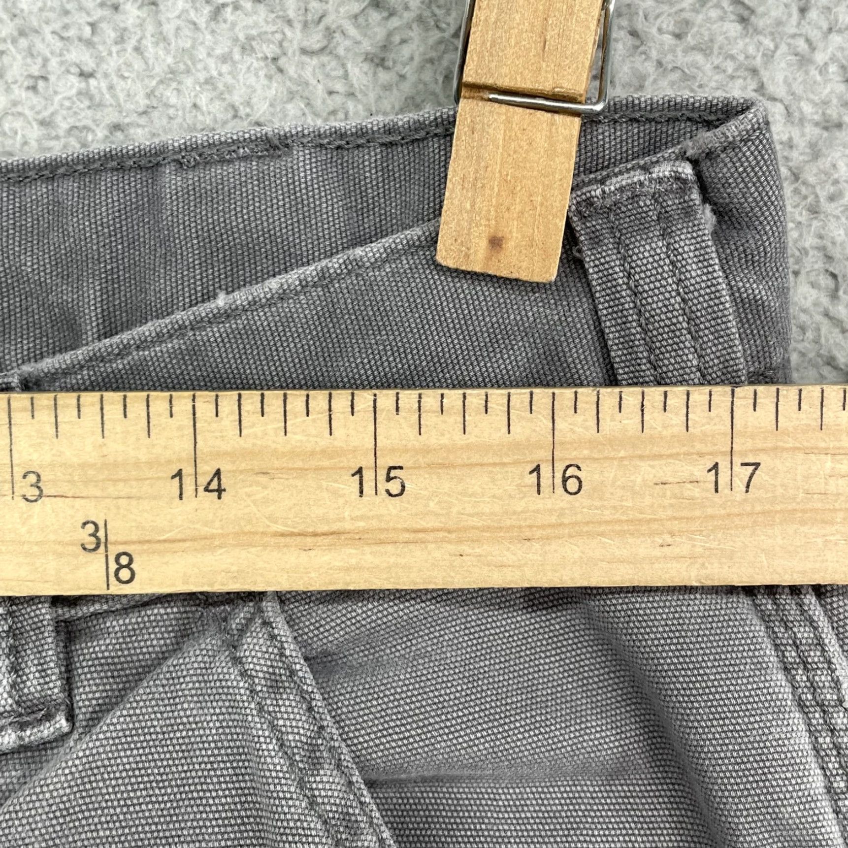 Carhartt Carhartt Knit Lined Pant Men 34x29* Thermal Rugged Flex Utility Workwear Pant Casual Men 34 Gray Carhartt 103342-039 Canvas Cotton Warm Size US 34 / EU 50 - 3 Thumbnail