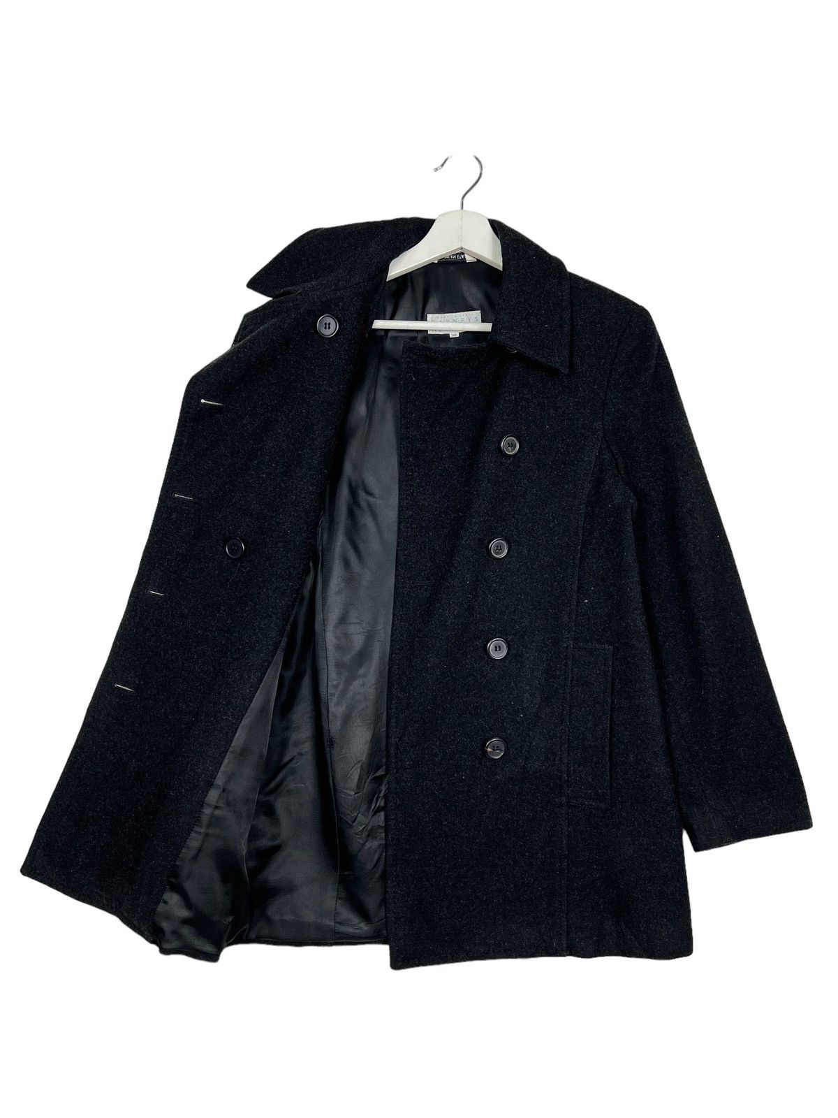 Barneys New York 🔥 BARNEYS NEW YORK PEACOAT MADE IN ITALY Size US S / EU 44-46 / 1 - 9 Thumbnail