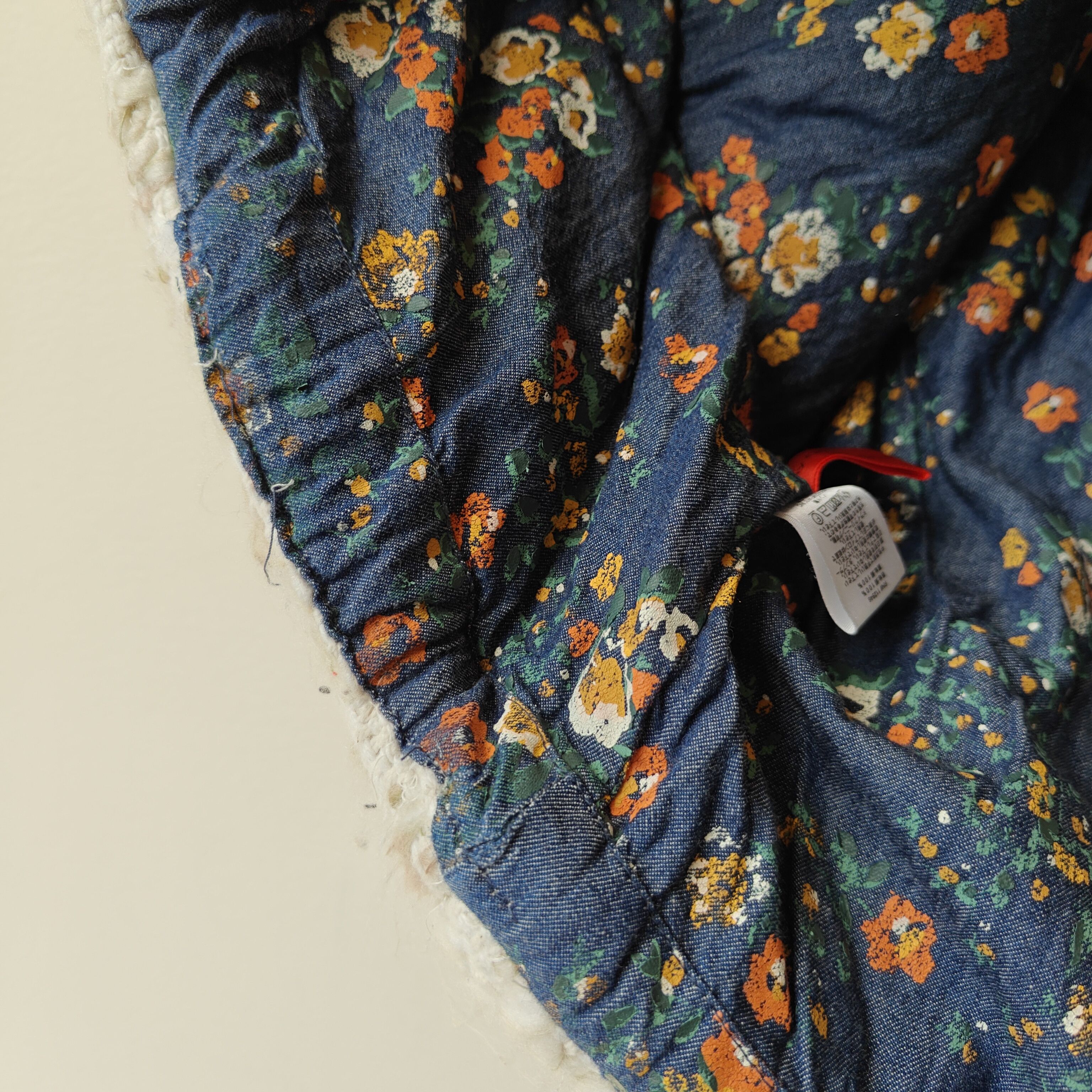 Monitaly rare embroidery puffy hand painted liner vest Size US S / EU 44-46 / 1 - 16 Thumbnail