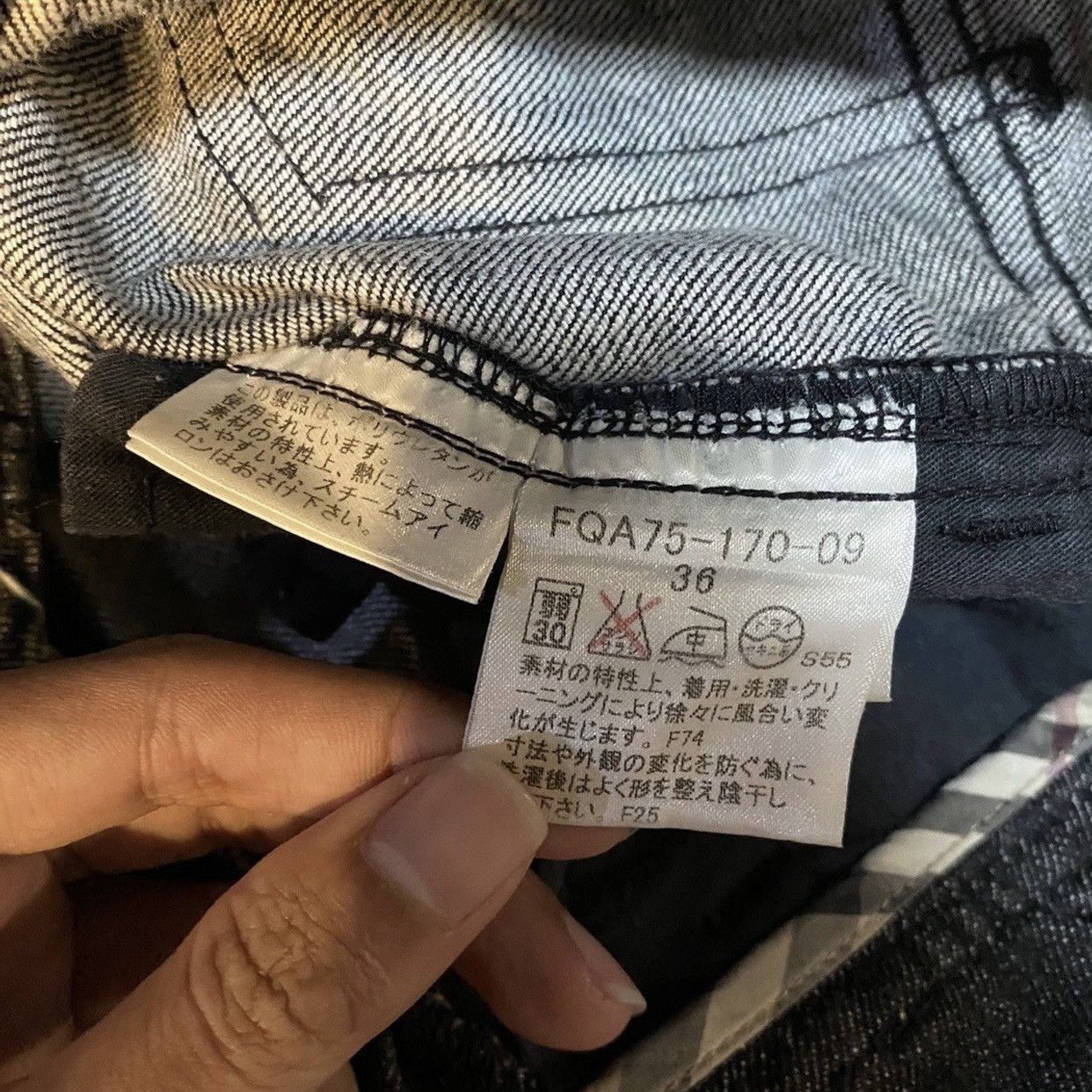 Burberry Crazy Vintage Y2K Burberry Carpenter Denim Jeans Size US 29 - 13 Thumbnail