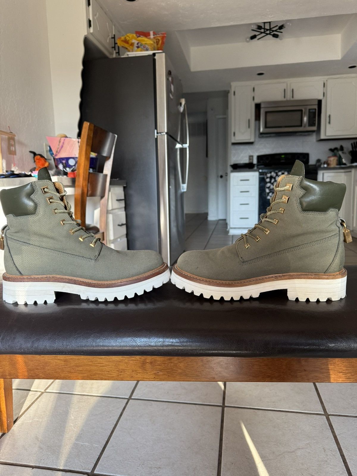 Buscemi Buscemi Combat Boots Size US 9.5 / EU 42-43 - 2 Thumbnail