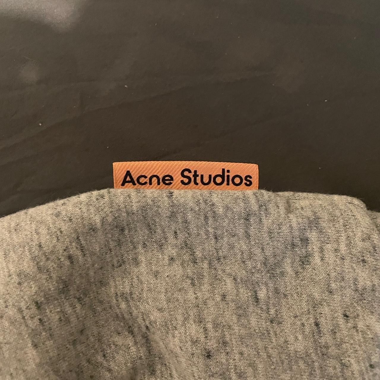 Acne Studios Acne Studios Grey Polyester Hoodie Size US XXL / EU 58 / 5 - 3 Thumbnail