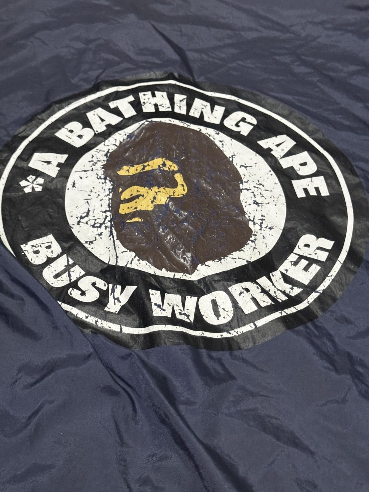 Bape vintage bathing ape Big Logo Coach Jacket Size US XL / EU 56 / 4 - 8 Thumbnail