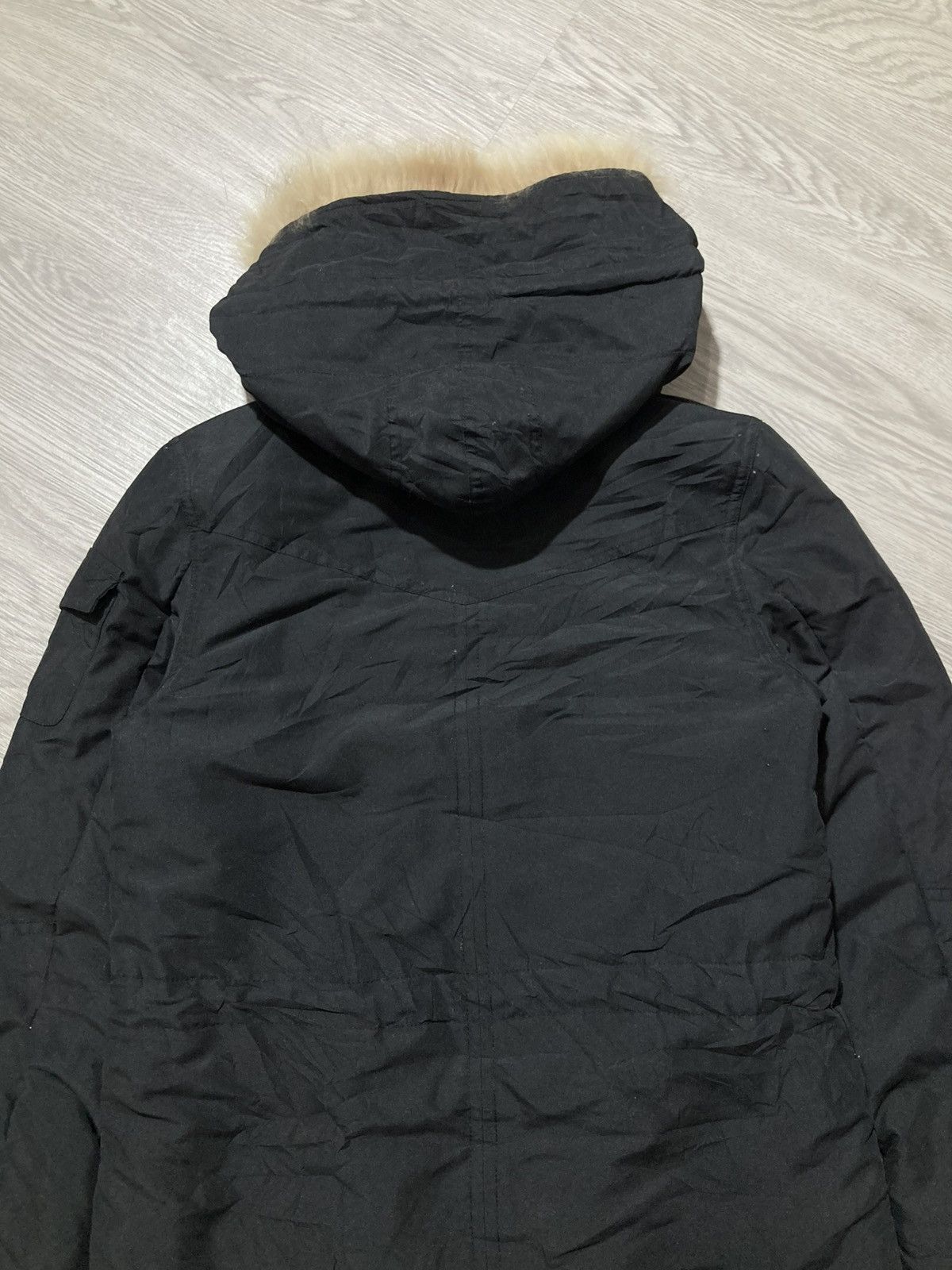 If Six Was Nine 2000s Banana Seven Down Fur Jacket Goa Apocalypse Style Size US S / EU 44-46 / 1 - 17 Thumbnail